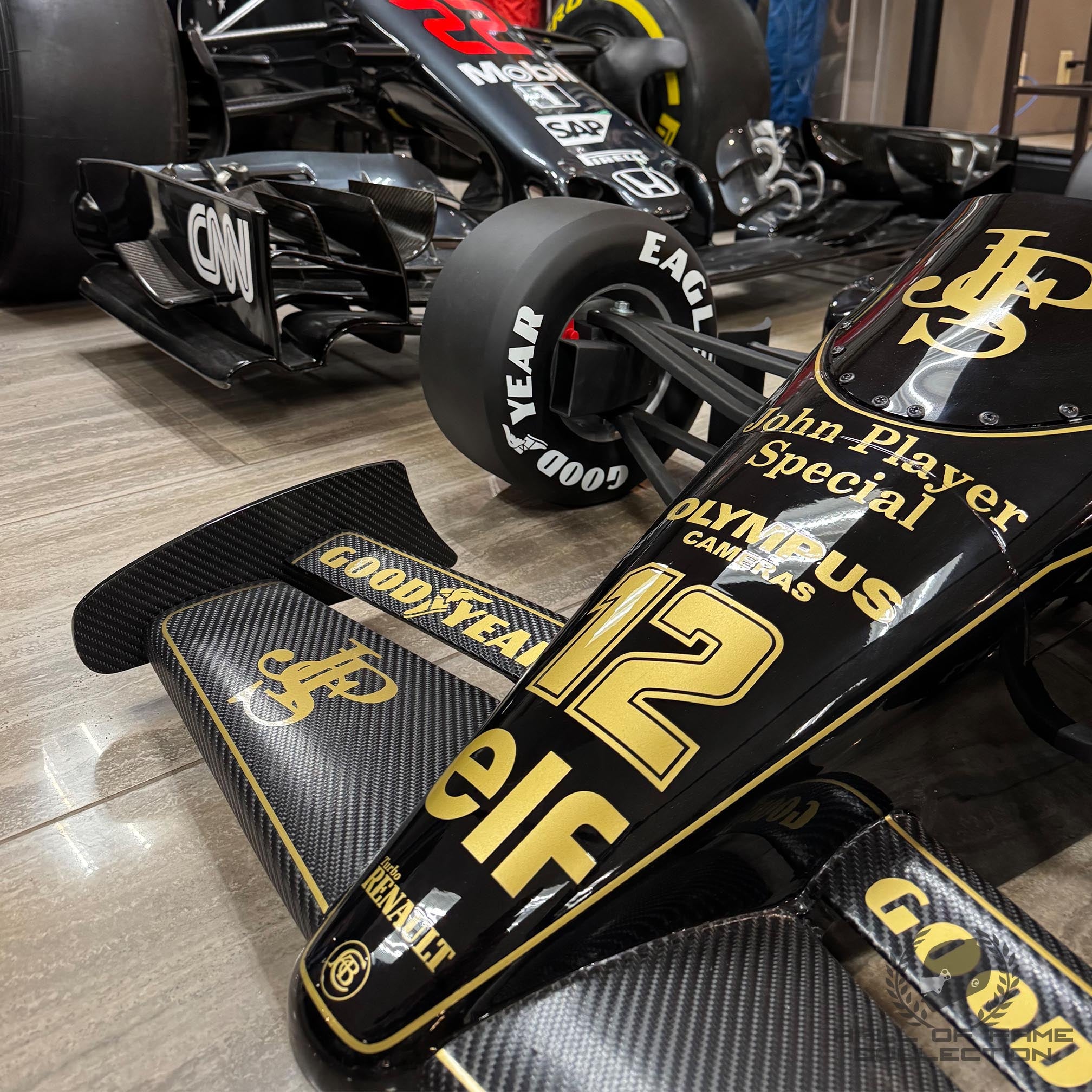 1985 Ayrton Senna Replica John Player Special Team Lotus 97T 1:2 Scale F1 Car