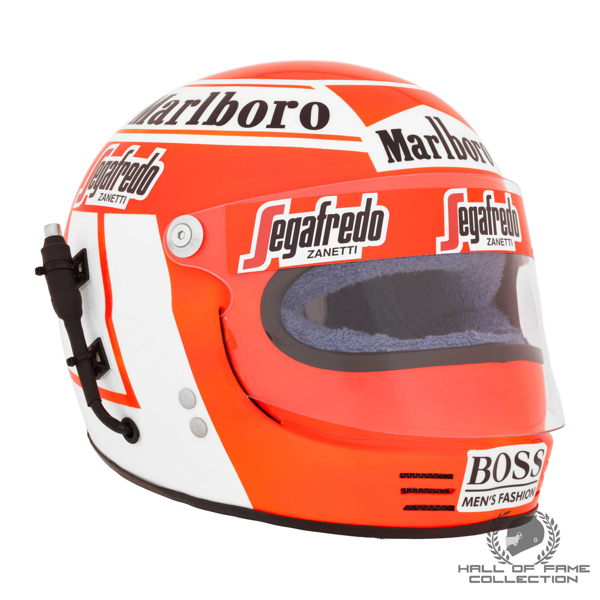 1985 Niki Lauda Replica GPA Marlboro McLaren F1 Helmet