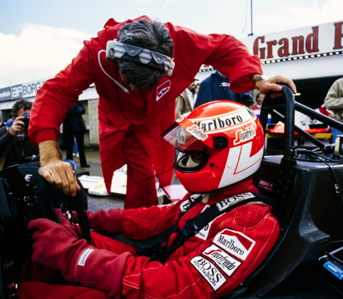 1985 Niki Lauda Final F1 Season McLaren F1 Helmet