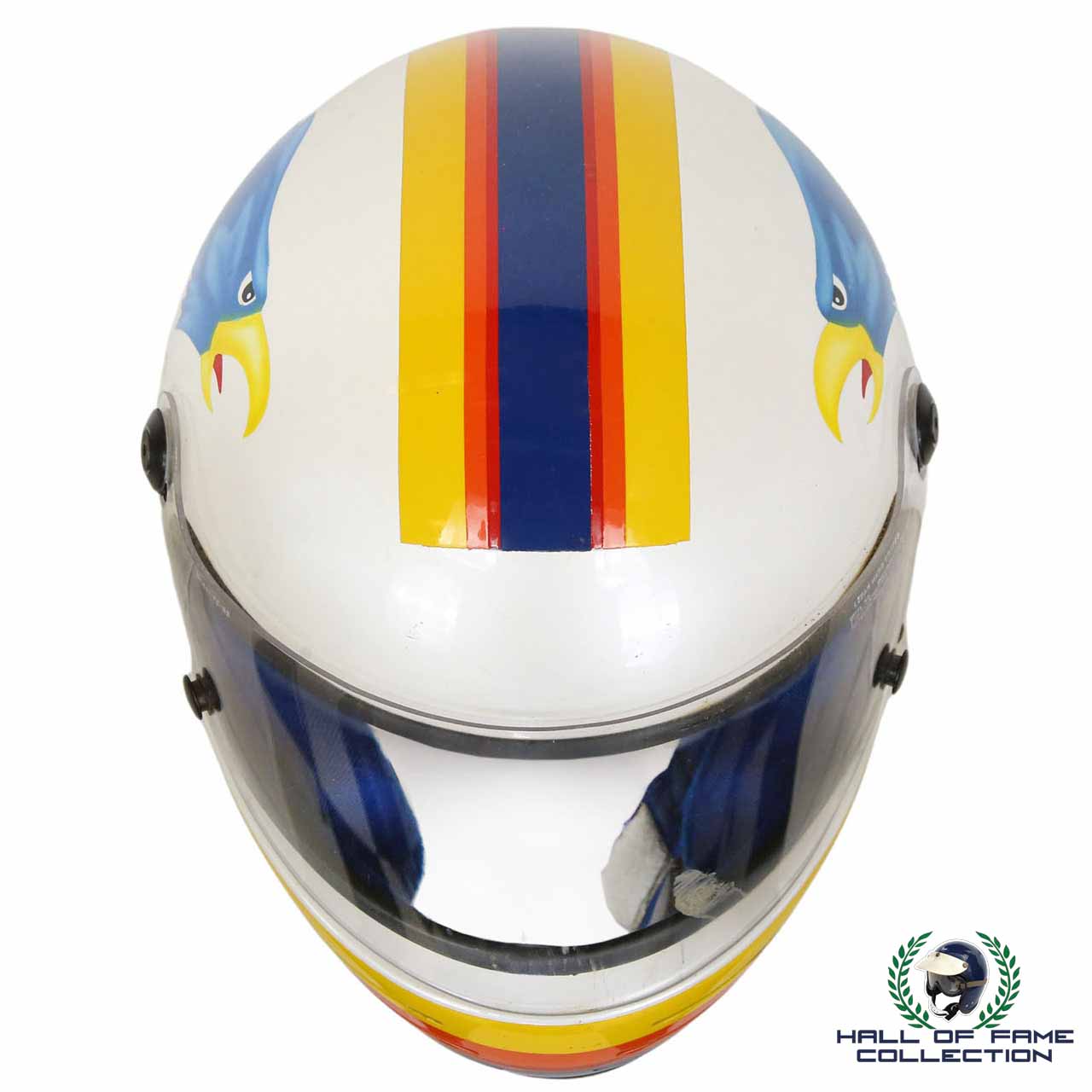 1986 Bobby Unser Original Worn Simpson Race Helmet