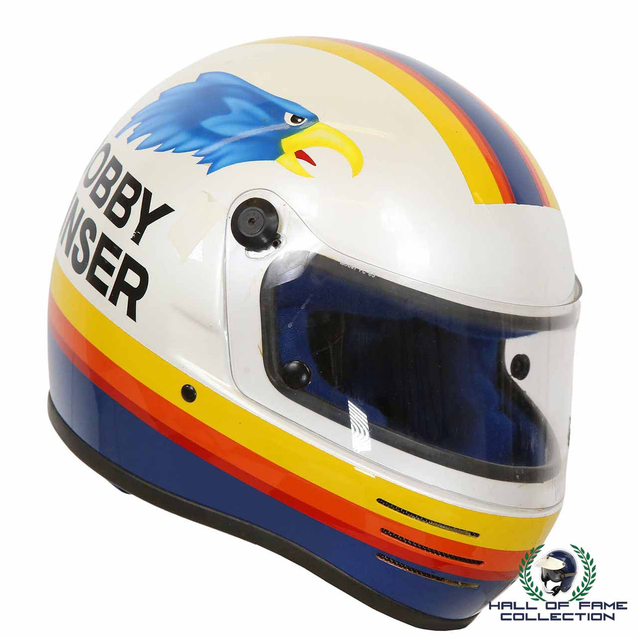 1986 Bobby Unser Original Worn Simpson Race Helmet