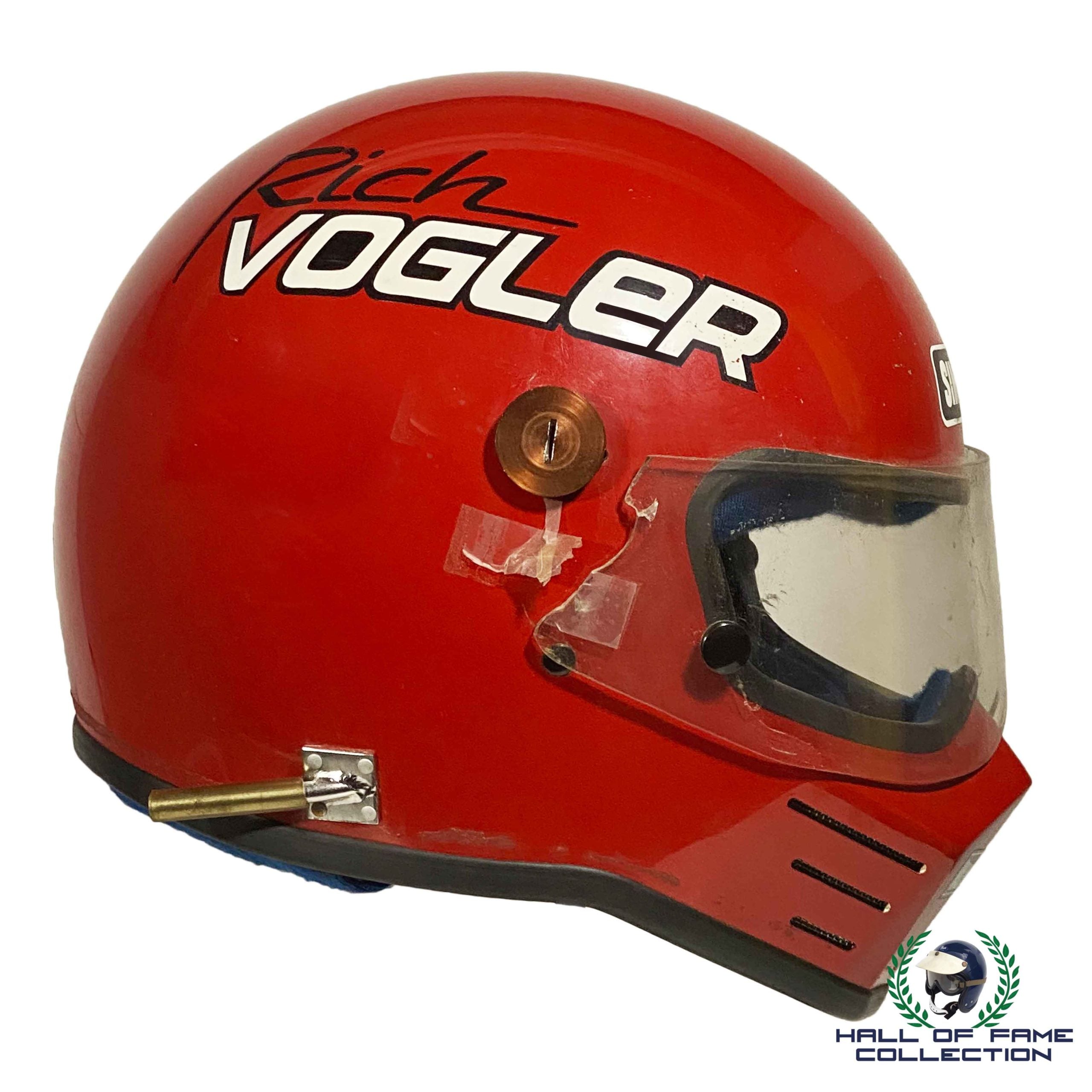 1986 Rich Vogler Race Used Indy 500, Sprint and Midget Simpson Helmet