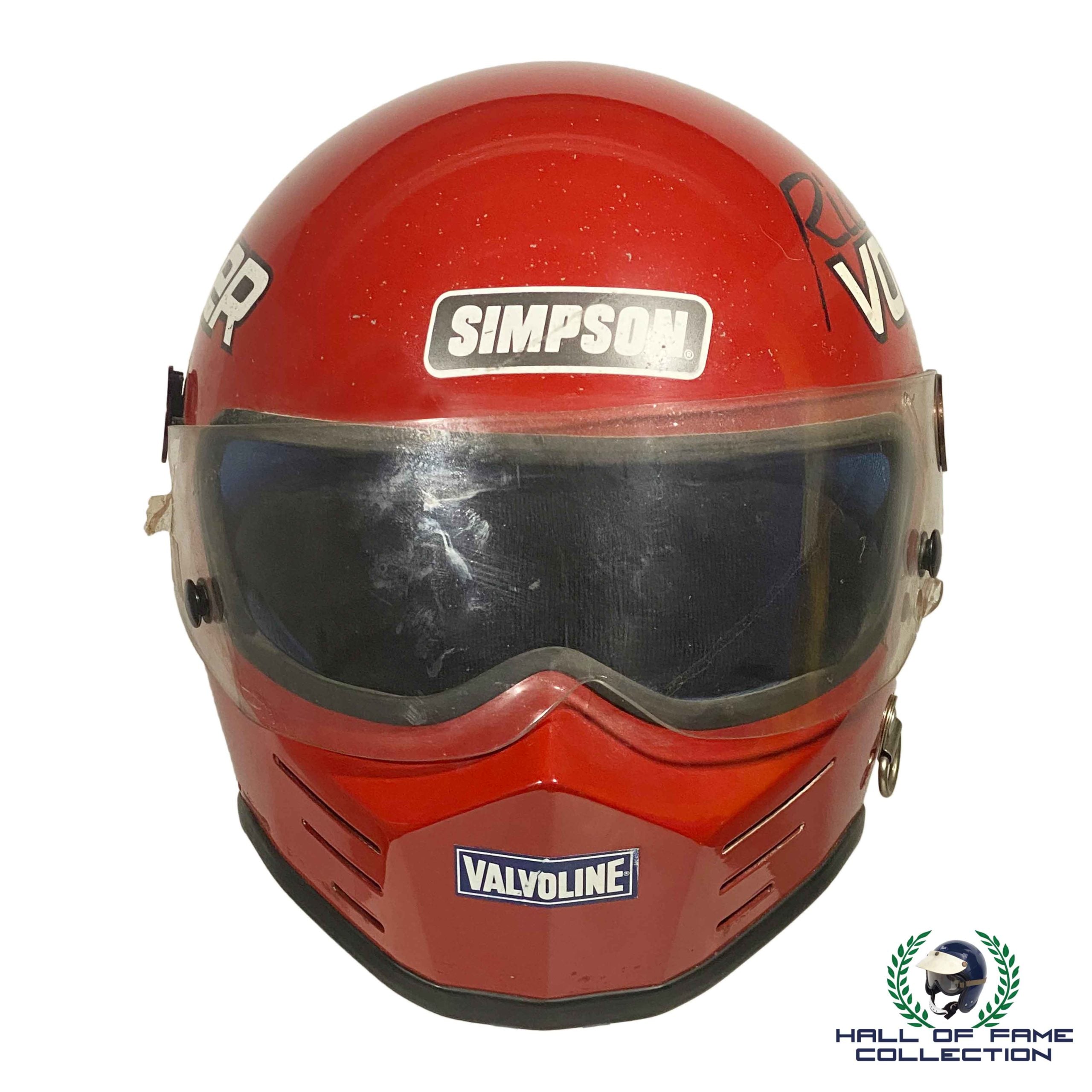 1986 Rich Vogler Race Used Indy 500, Sprint and Midget Simpson Helmet