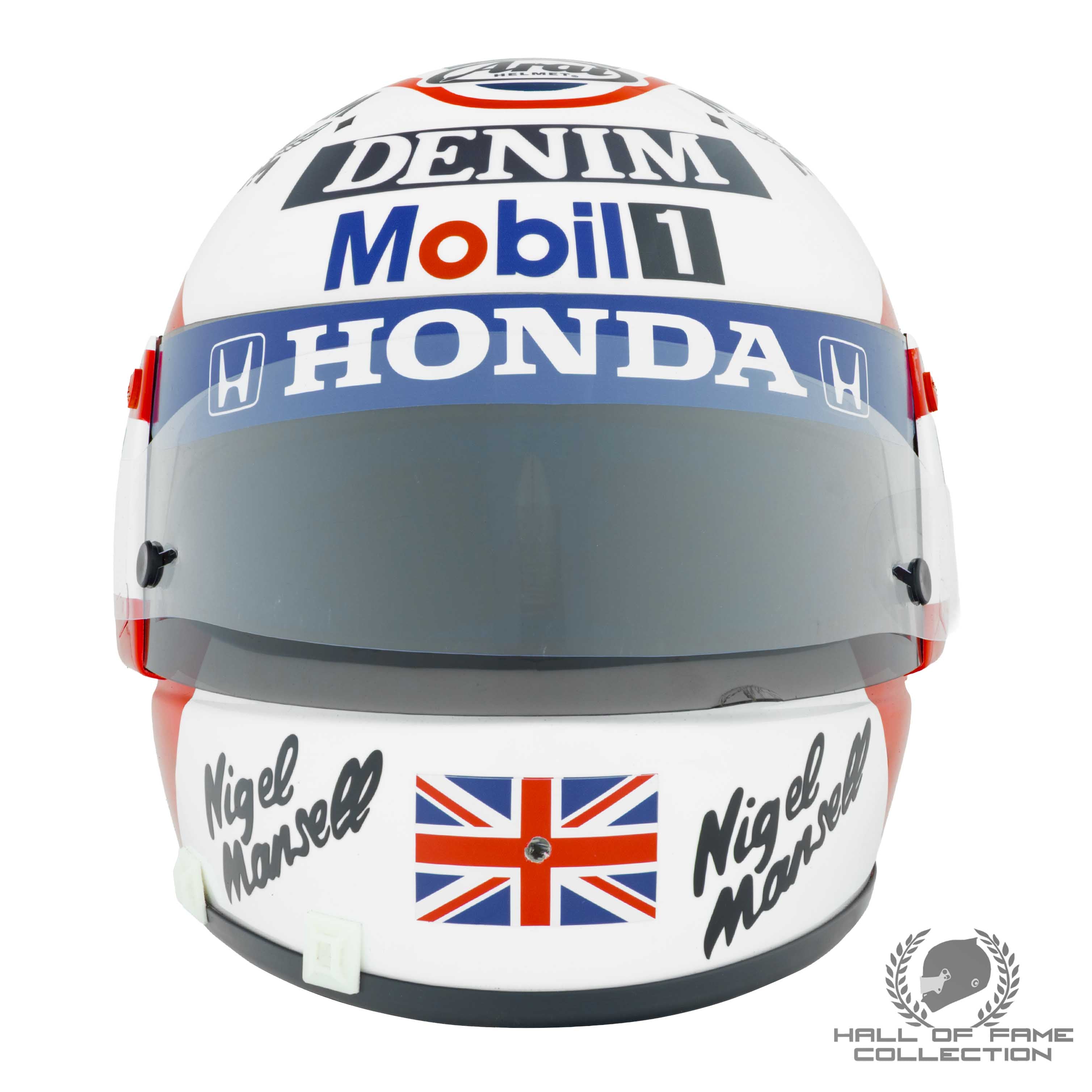 1986 Nigel Mansell Replica Honda Williams F1 Arai GP-N Helmet
