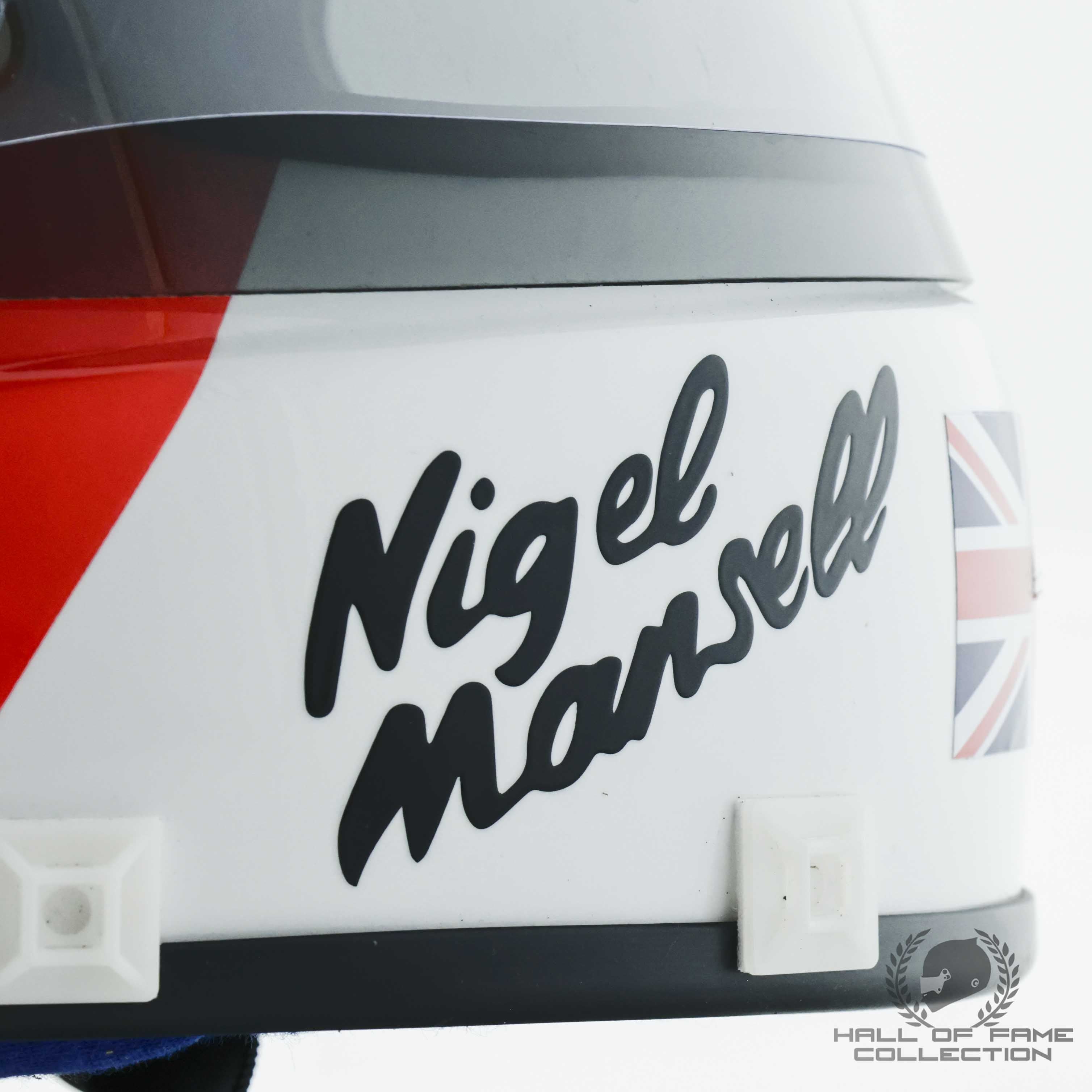 1986 Nigel Mansell Replica Honda Williams F1 Arai GP-N Helmet