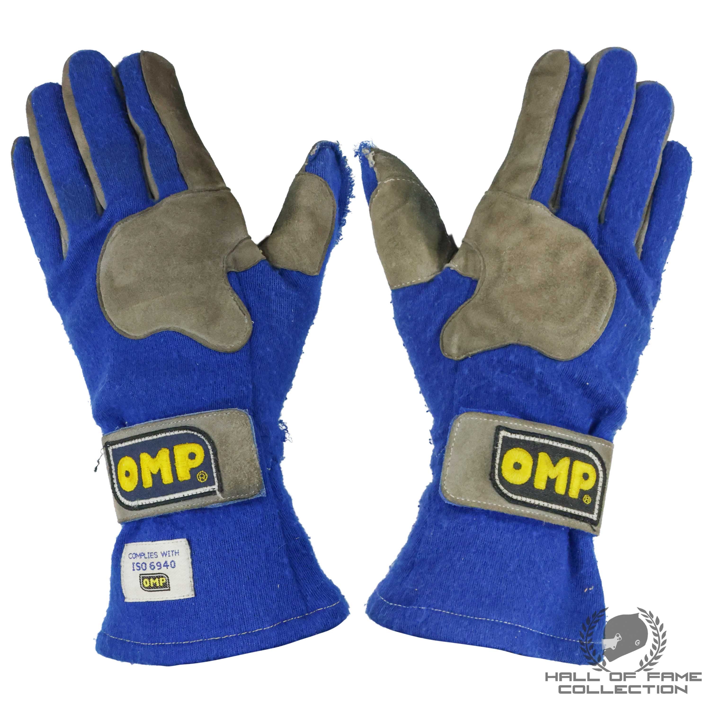 1990s Nigel Mansell Signed Replica F1 Gloves