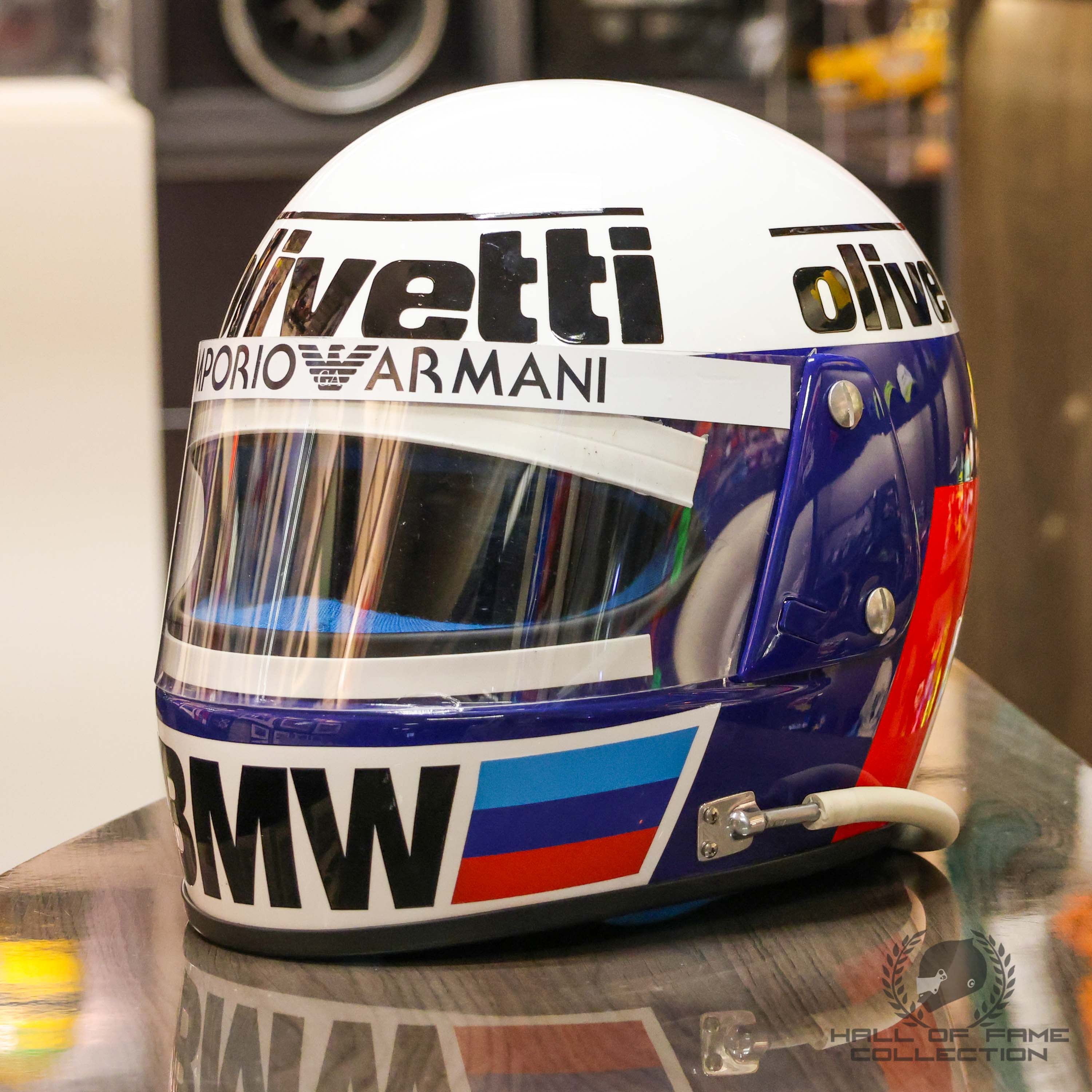 1986 Elio de Angelis Replica Brabham-BMW F1 Helmet