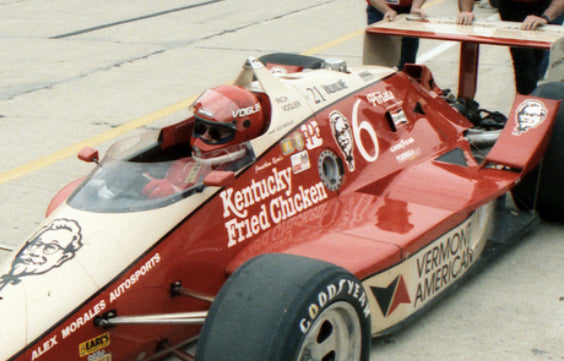 1986 Rich Vogler Race Used Indy 500, Sprint and Midget Simpson Helmet