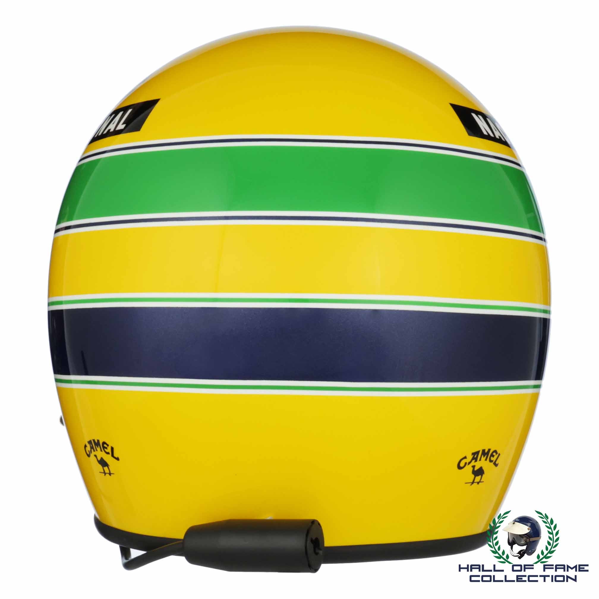 1987 Ayrton Senna Replica Bell XFM-1 Lotus F1 Helmet