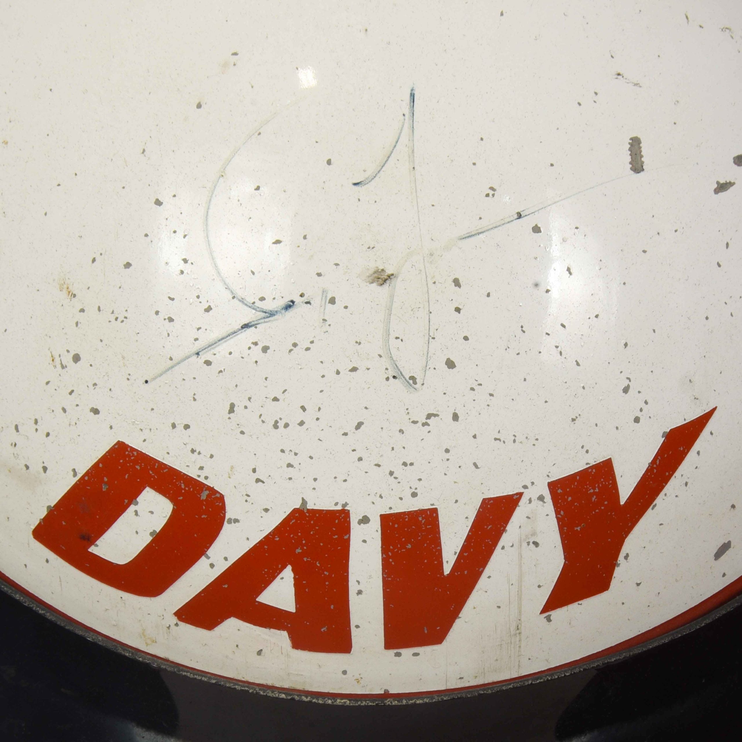 1987 Davy Jones Signed Race Used Simpson Indy 500 Helmet