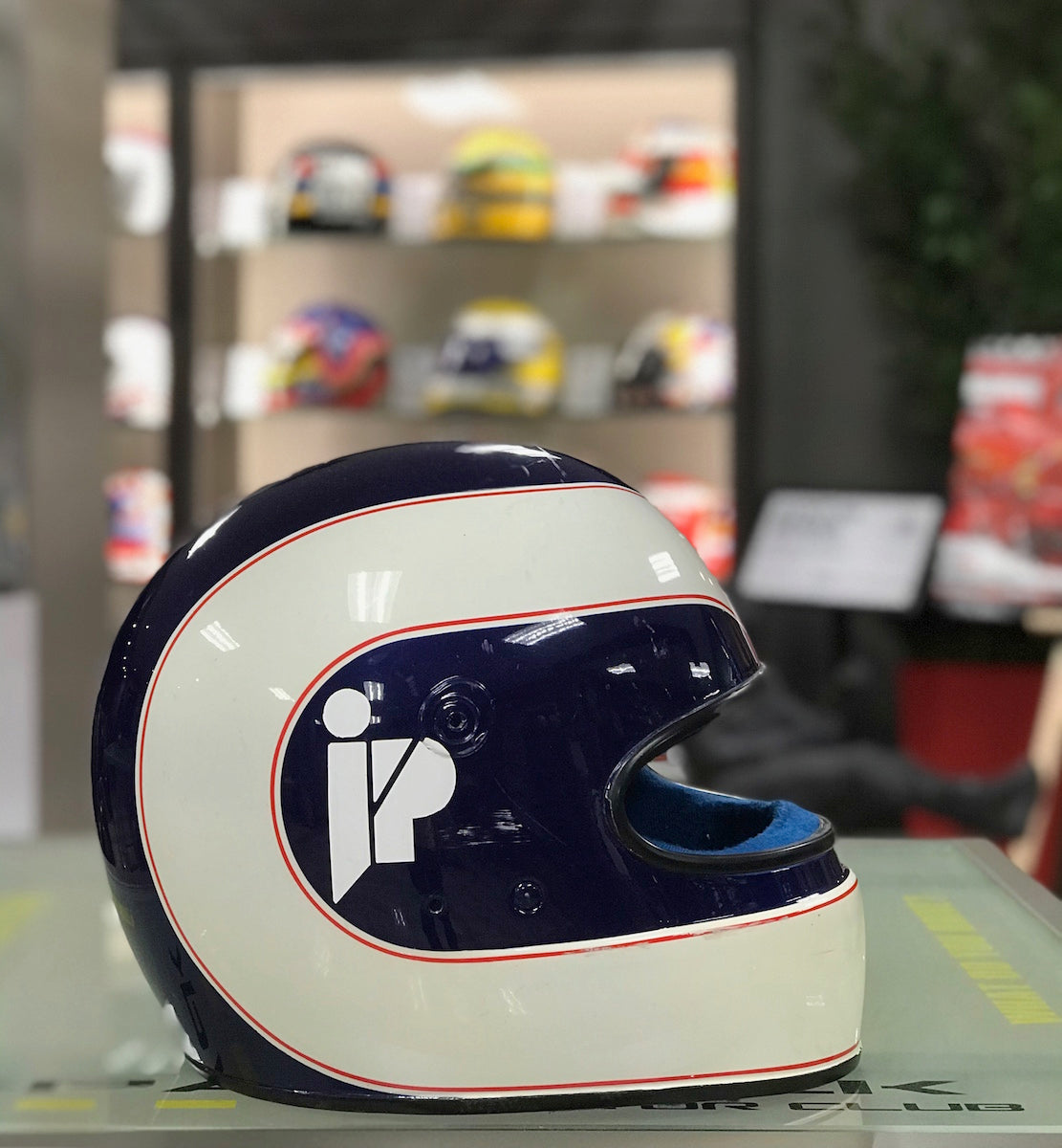 1987 Jonathan Palmer Race Used Arai GPN Sporscar Helmet