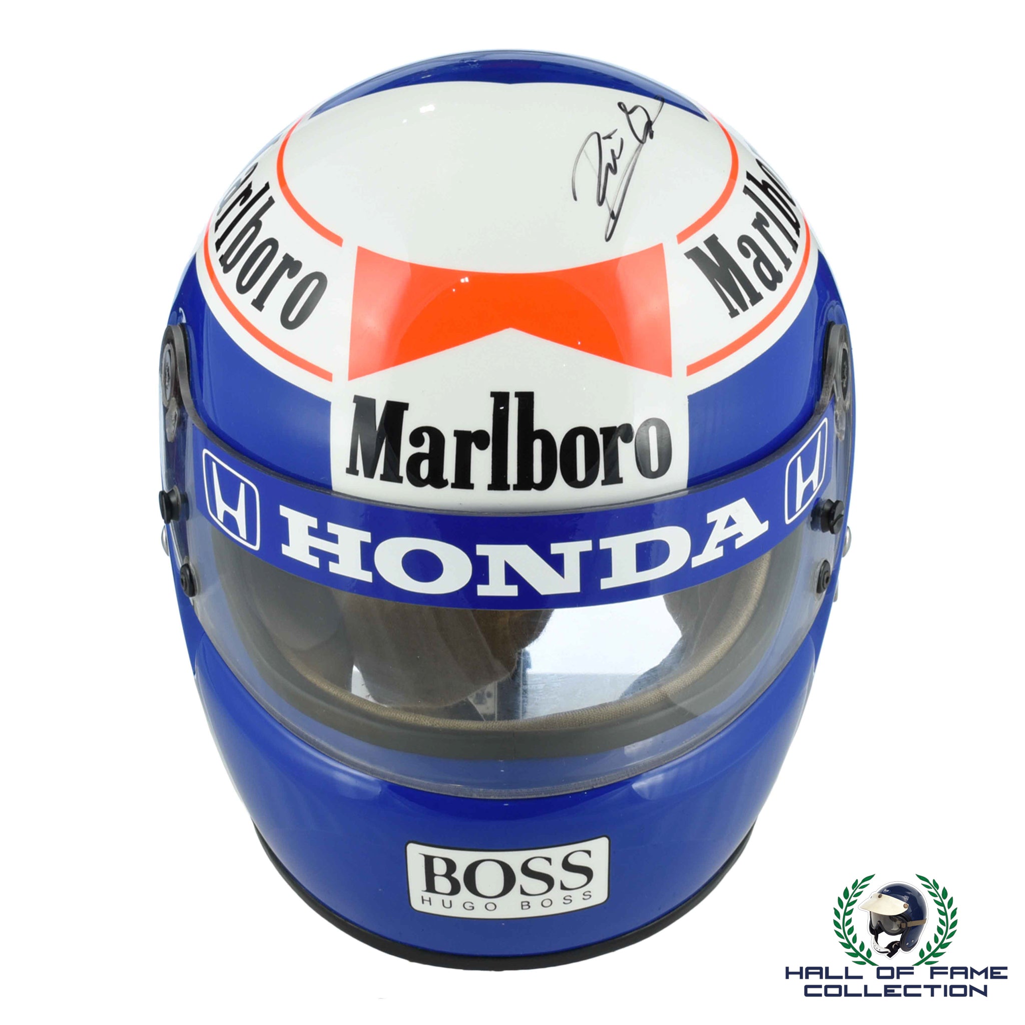 1988 Alain Prost Marlboro McLaren Honda Bell XFM-1 Replica F1 Helmet