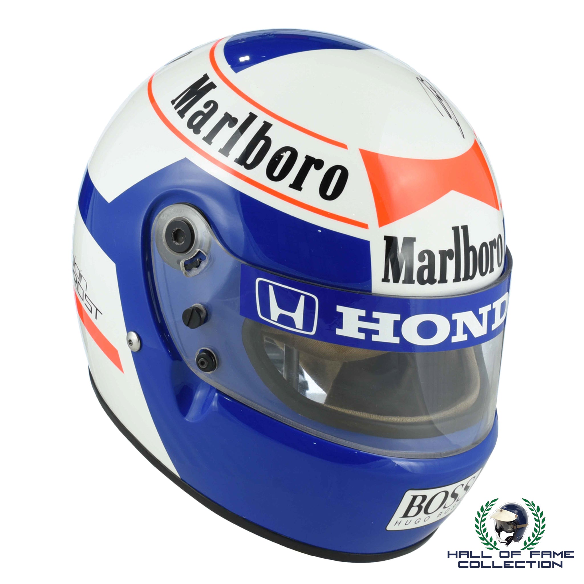 1988 Alain Prost Marlboro McLaren Honda Bell XFM-1 Replica F1 Helmet