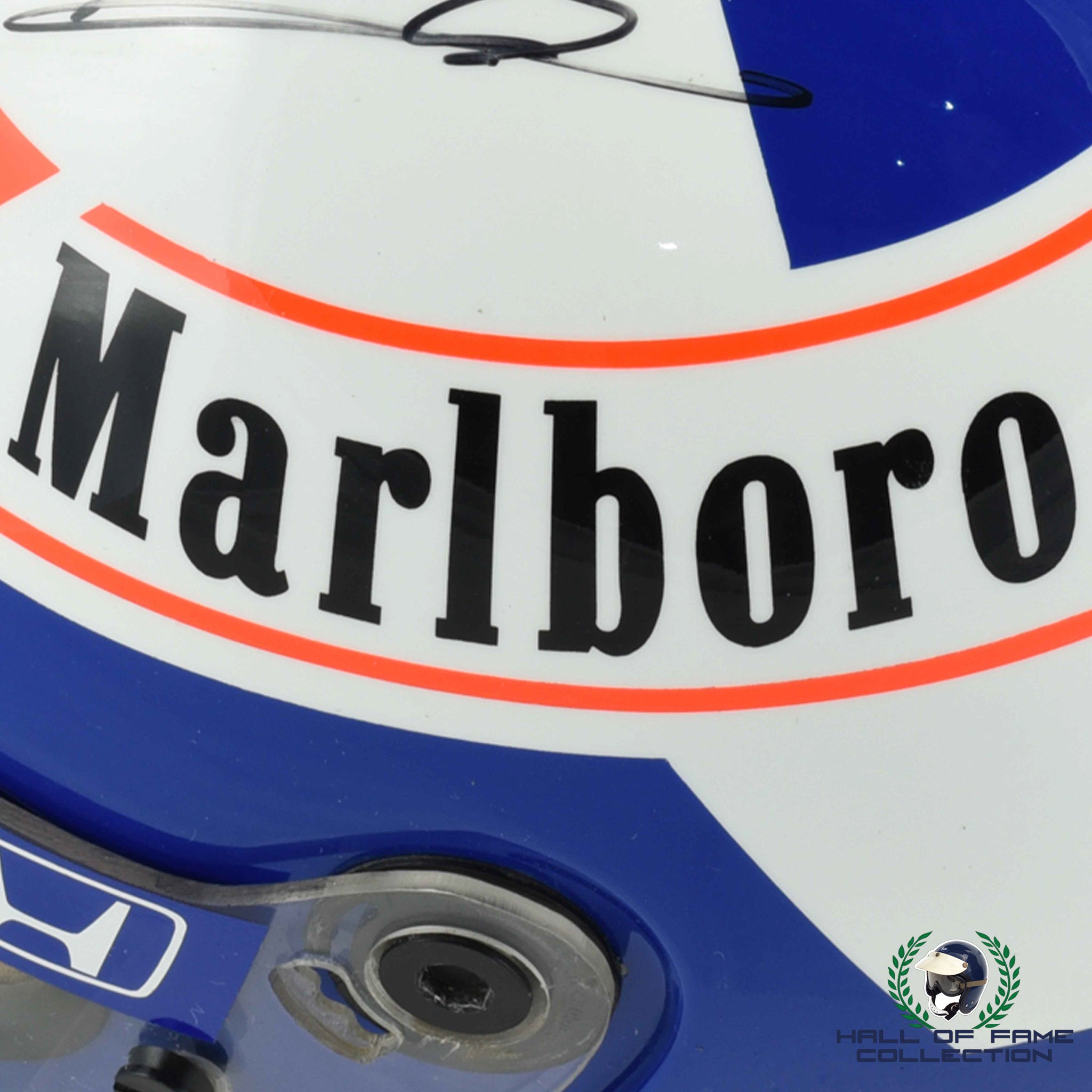 1988 Alain Prost Marlboro McLaren Honda Bell XFM-1 Replica F1 Helmet