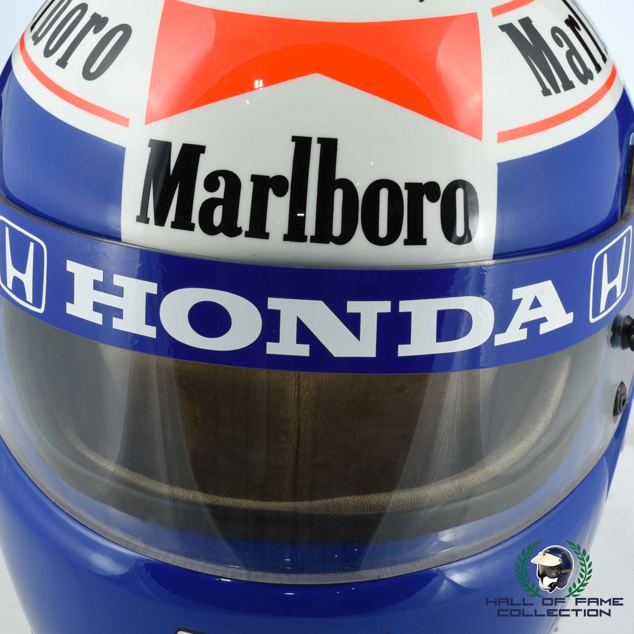 1988 Alain Prost Marlboro McLaren Honda Bell XFM-1 Replica F1 Helmet