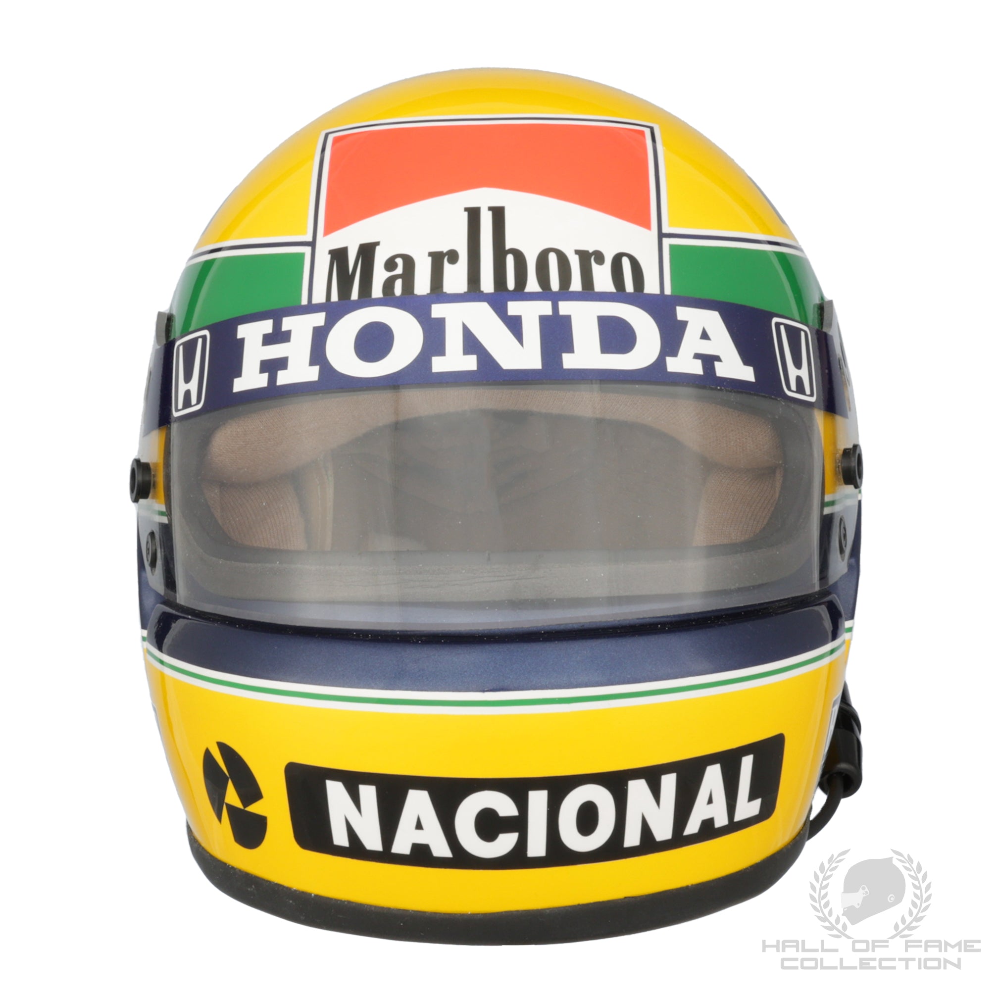 1988 Ayrton Senna Honda Marlboro McLaren Bell XFM-1 Replica F1 Helmet