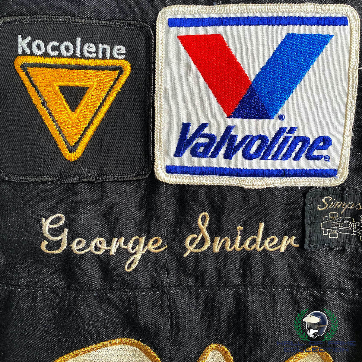 1988 George Snider Race Used Skoal Sprint Car Suit