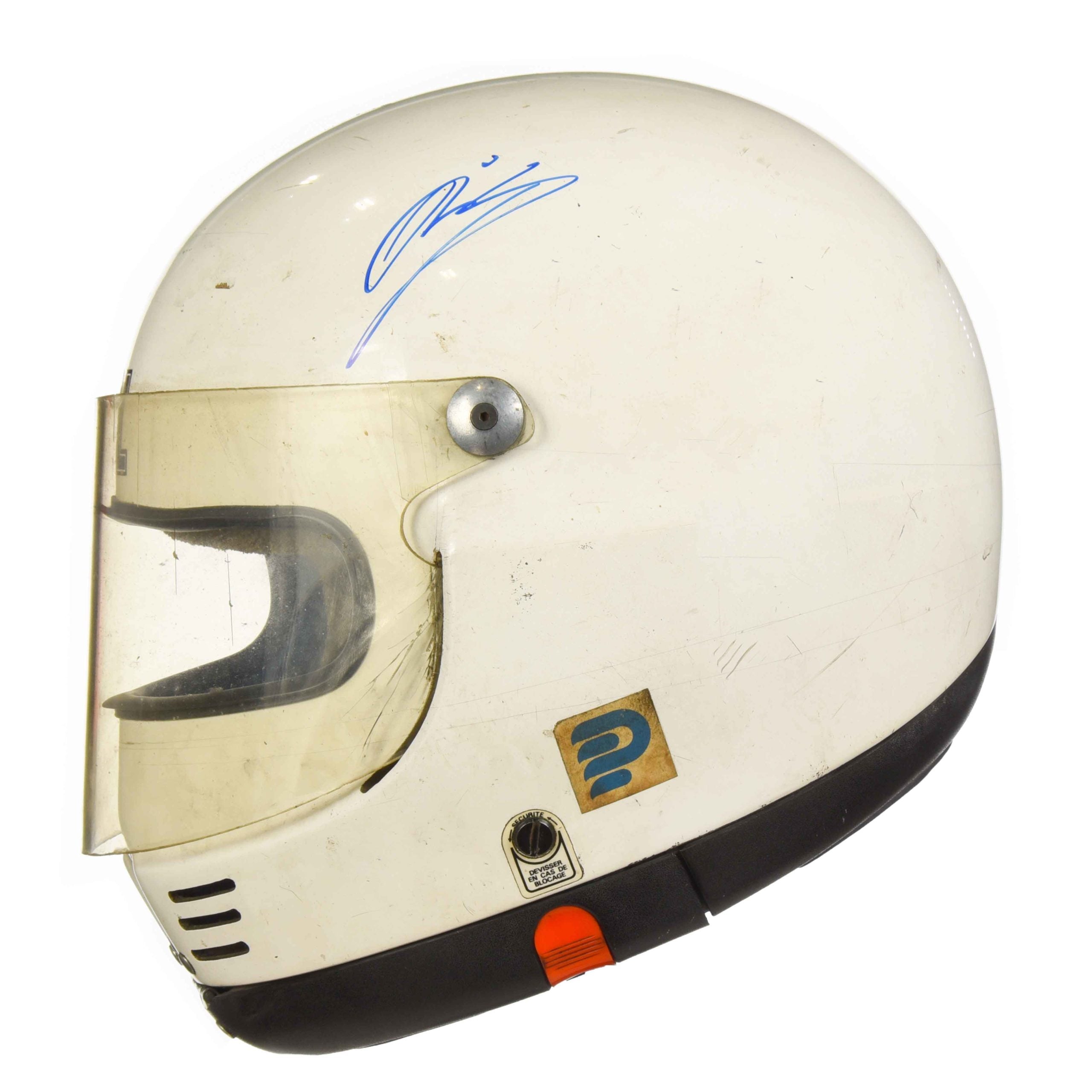 1988 Mika Salo Signed Race Used Brands Hatch Formula Ford Festival GPA Helmet