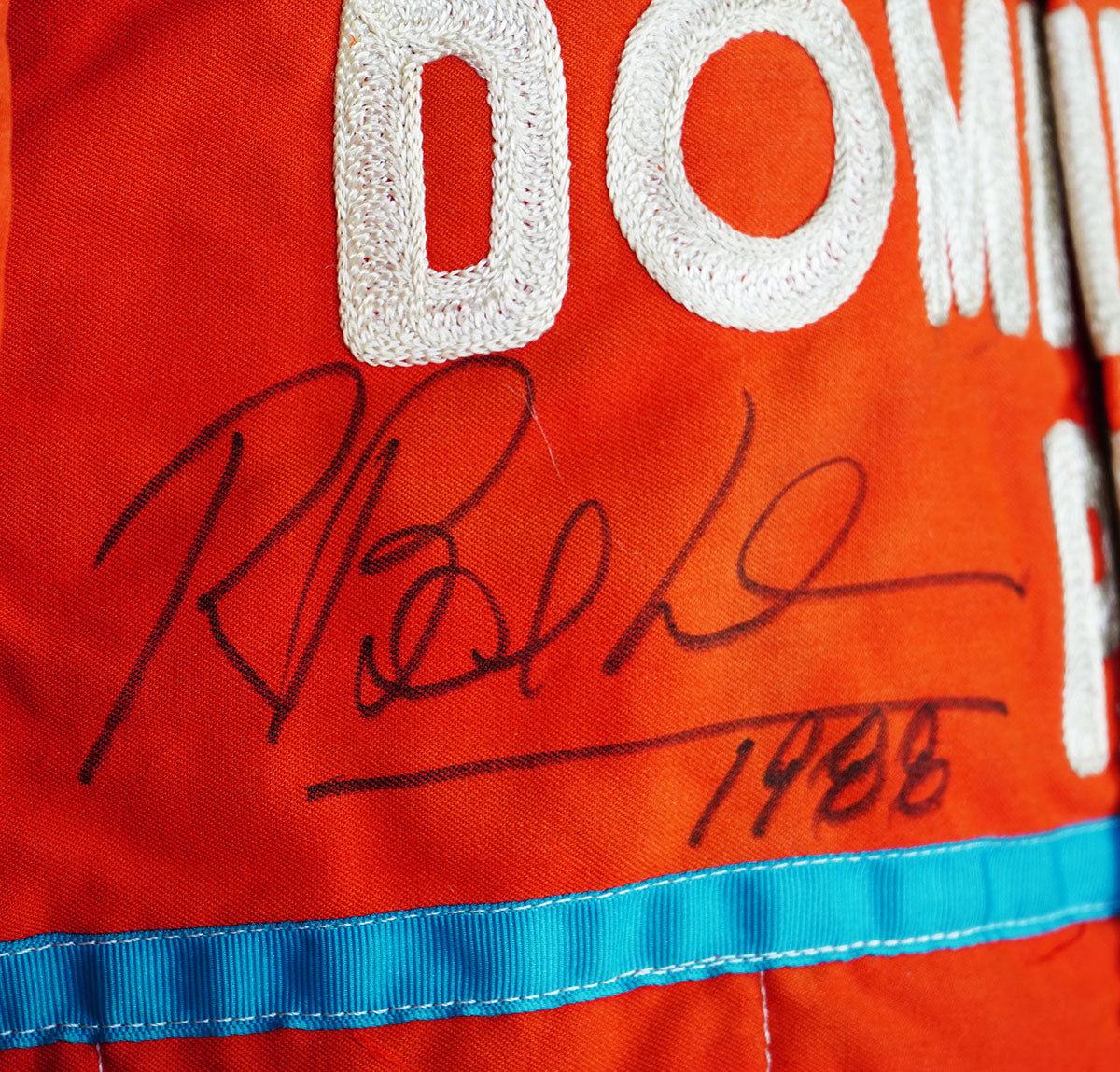 1988 Raul Boesel Signed Race Used Shierson Racing CART IndyCar Suit