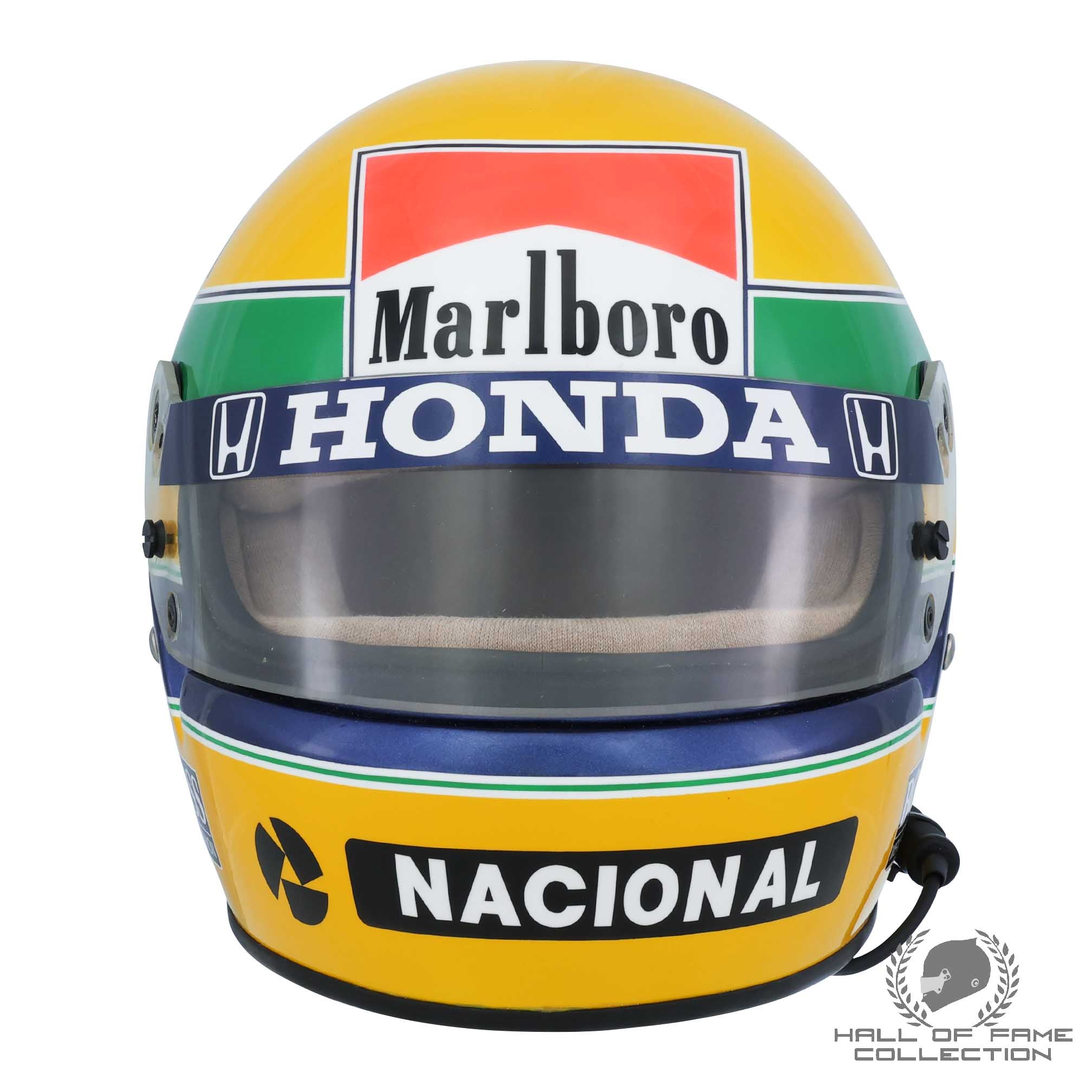 1988 Ayrton Senna World Champion Replica Bell XFM-1 McLaren Honda F1 Helmet