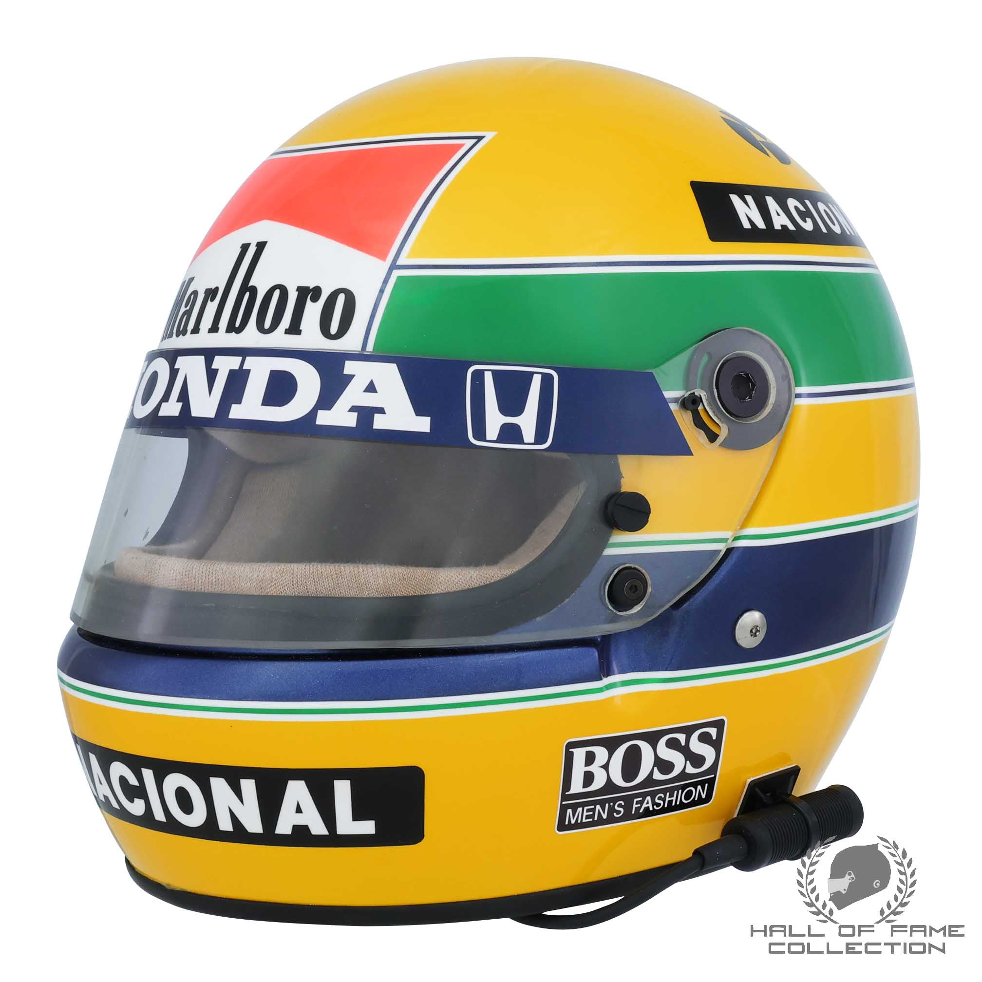 1988 Ayrton Senna World Champion Replica Bell XFM-1 McLaren Honda F1 Helmet