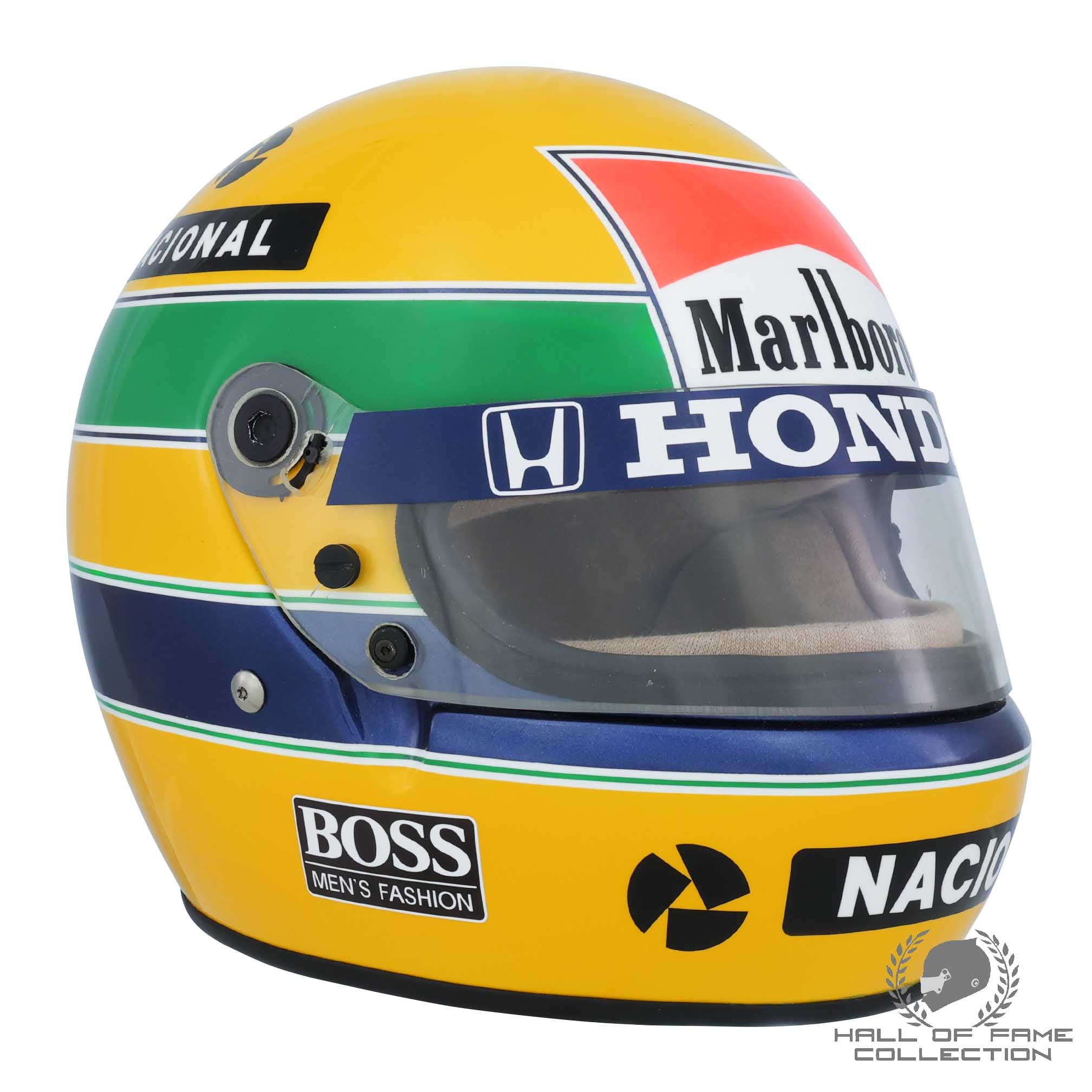 1988 Ayrton Senna World Champion Replica Bell XFM-1 McLaren Honda F1 Helmet