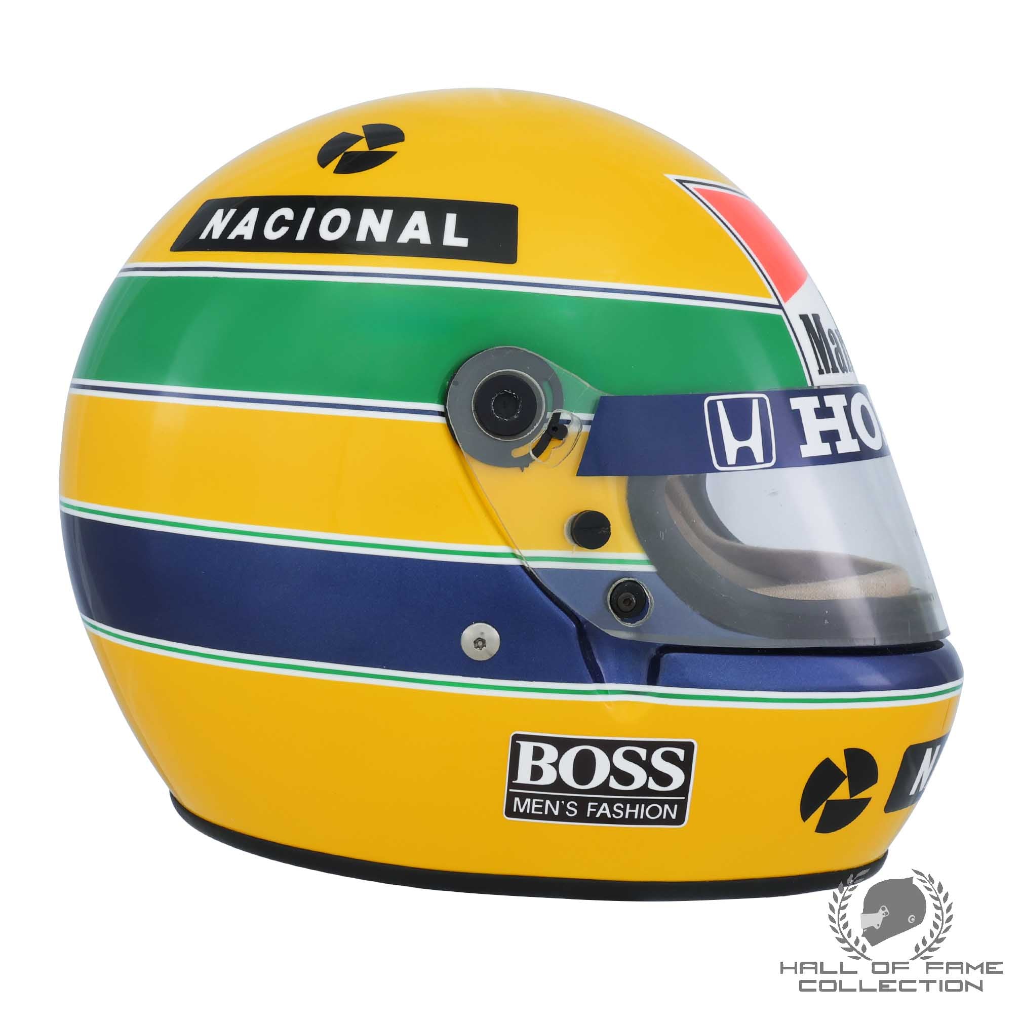 1988 Ayrton Senna World Champion Replica Bell XFM-1 McLaren Honda F1 Helmet