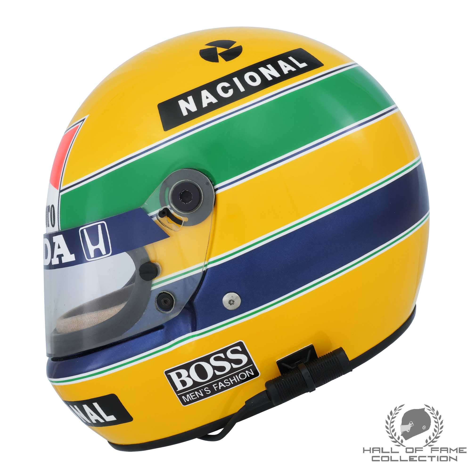 1988 Ayrton Senna World Champion Replica Bell XFM-1 McLaren Honda F1 Helmet