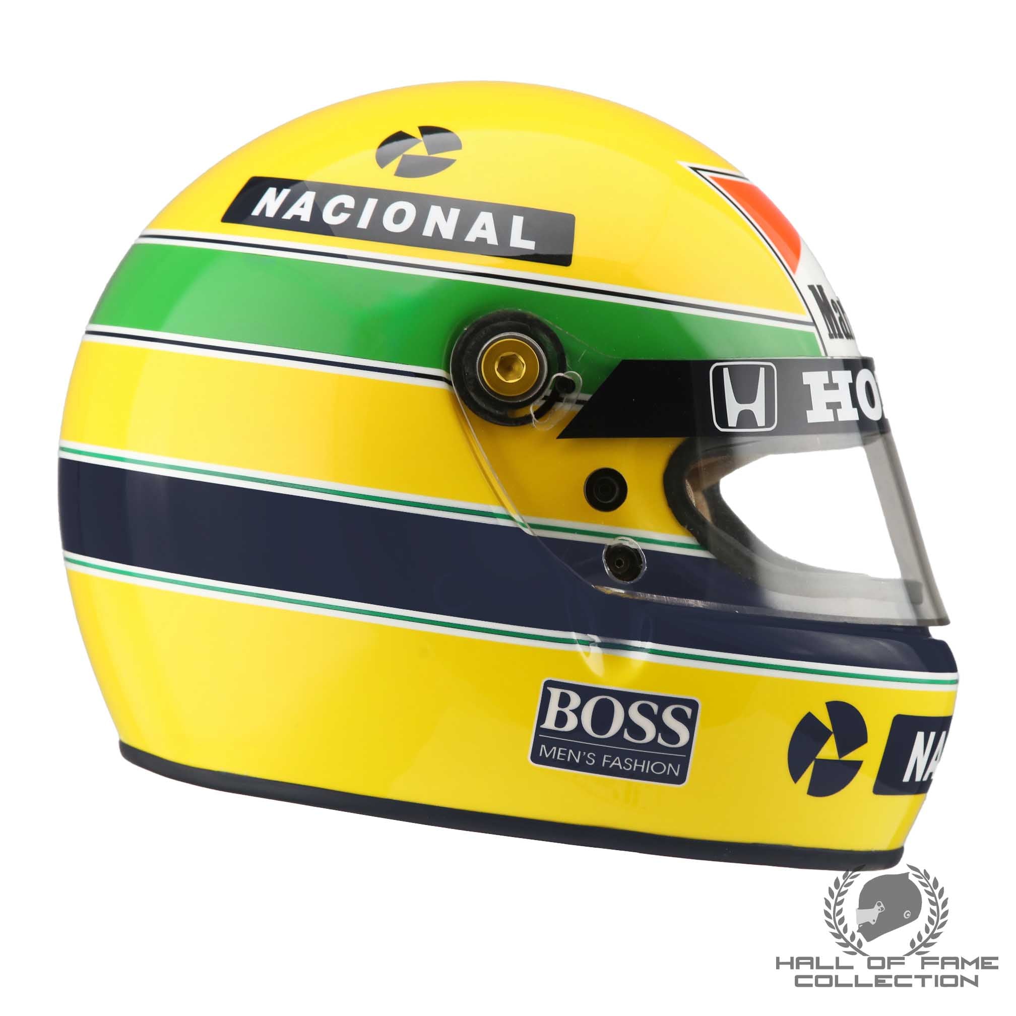 1988 Ayrton Senna World Champion Replica Bell XFM-1 McLaren Honda F1 Helmet