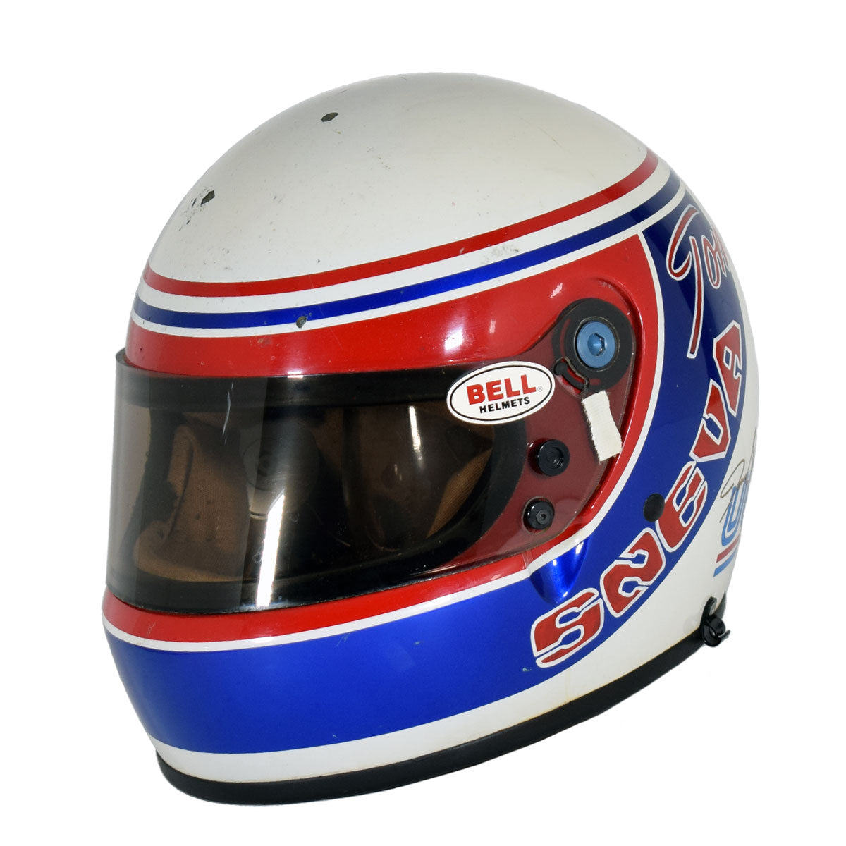 1988 Tom Sneva Race Used Indy 500 Bell XFM 1 Helmet