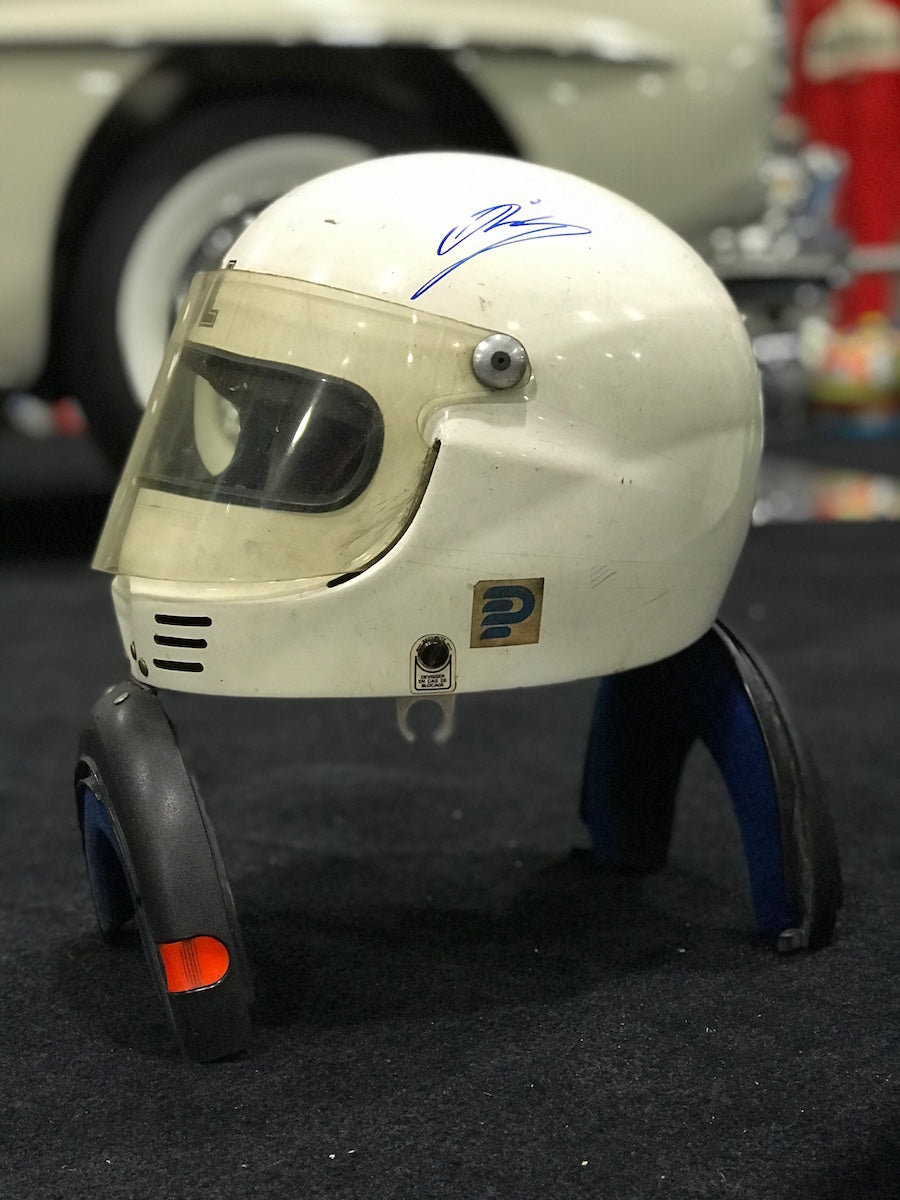 1988 Mika Salo Signed Race Used Brands Hatch Formula Ford Festival GPA Helmet