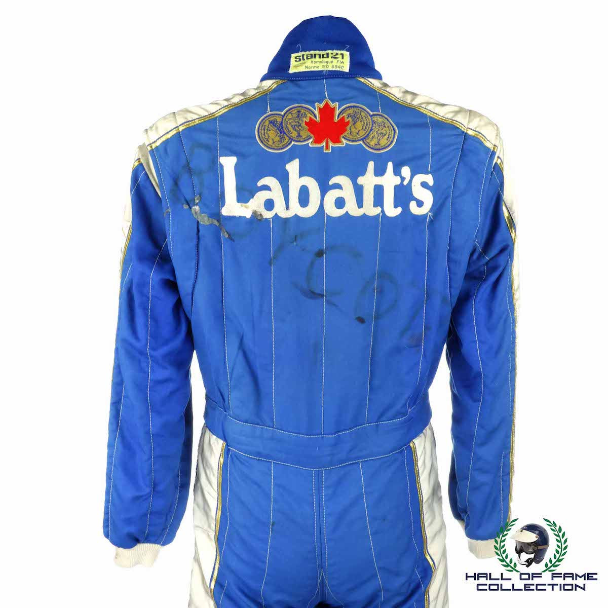 1989/90 John Jones Race Used Labatts IndyCar & F3000 Suit