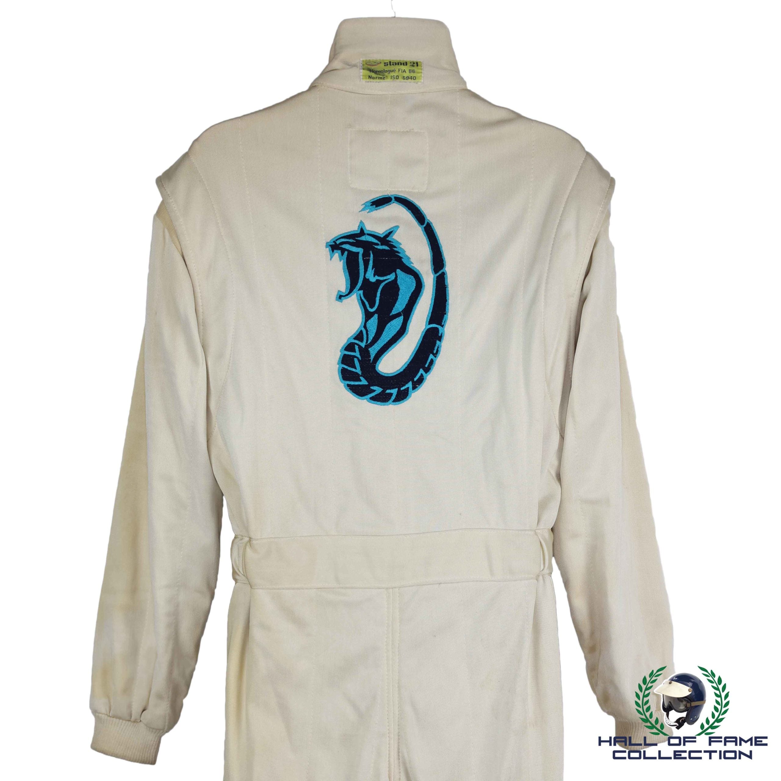 1989 Martin Brundle Race Used Brabham F1 Suit