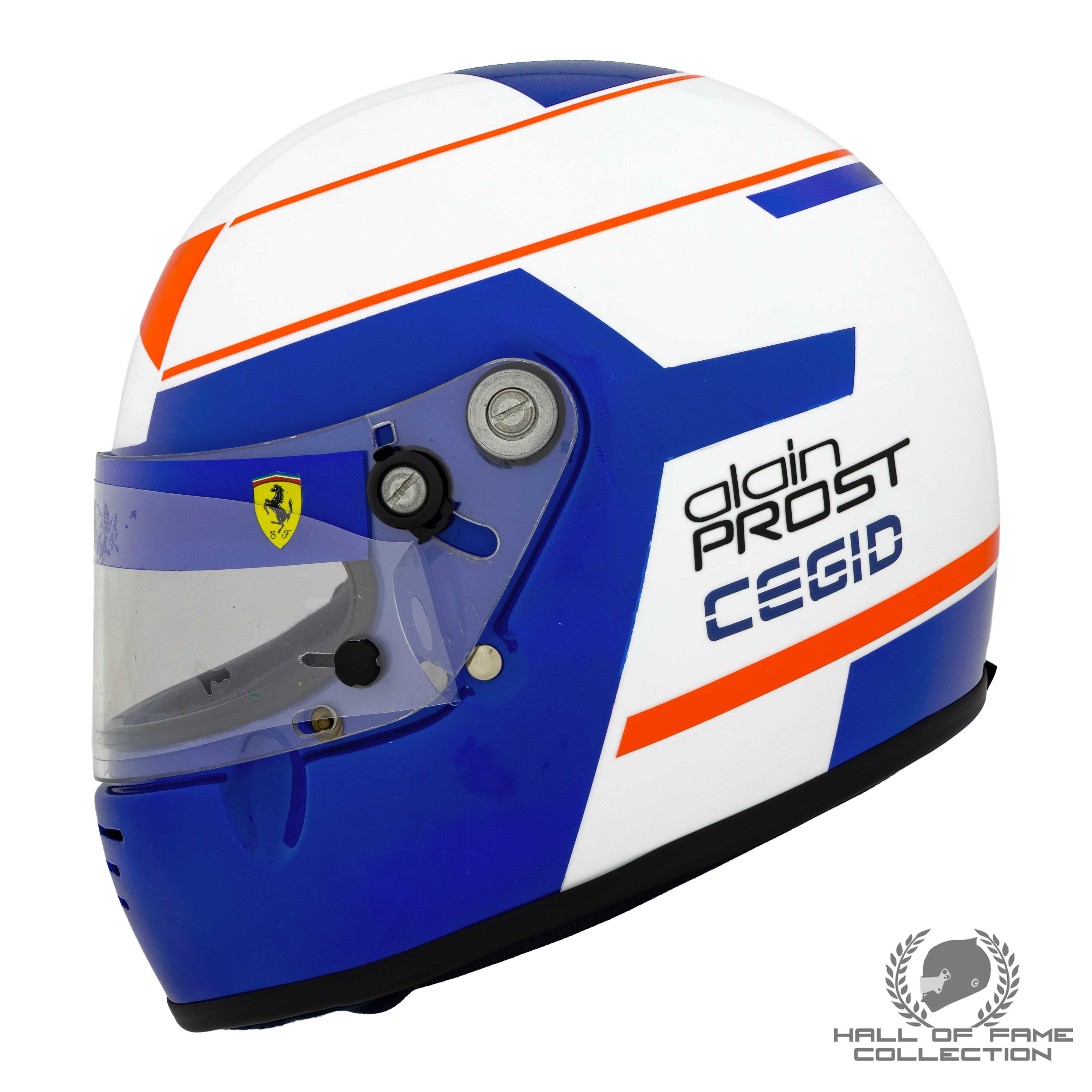 1989 Alain Prost British GP Win Replica Mclaren F1 Helmet