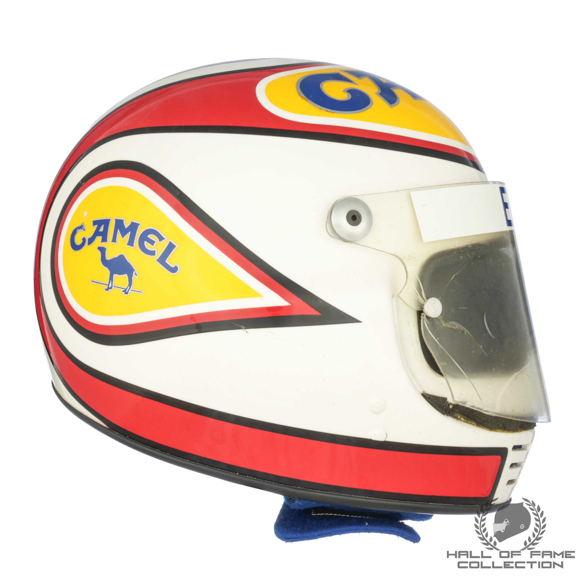1989 Nelson Piquet Signed Camel Team Lotus F1 Helmet