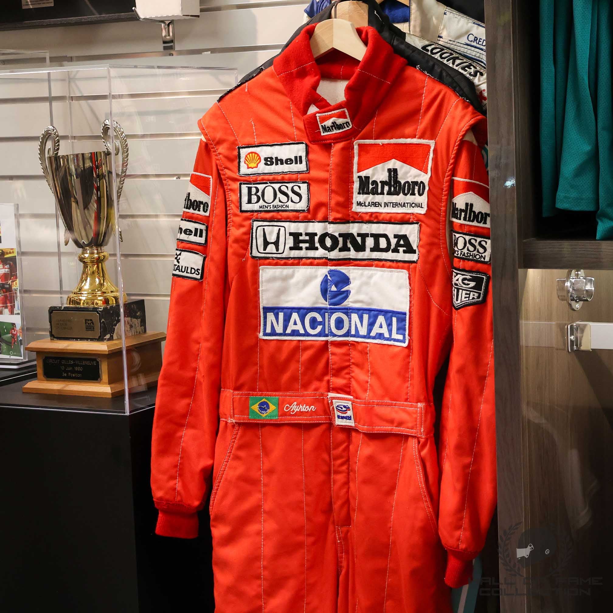 1989 Ayrton Senna World Constructor Championship Season Original McLaren F1 Suit - LV