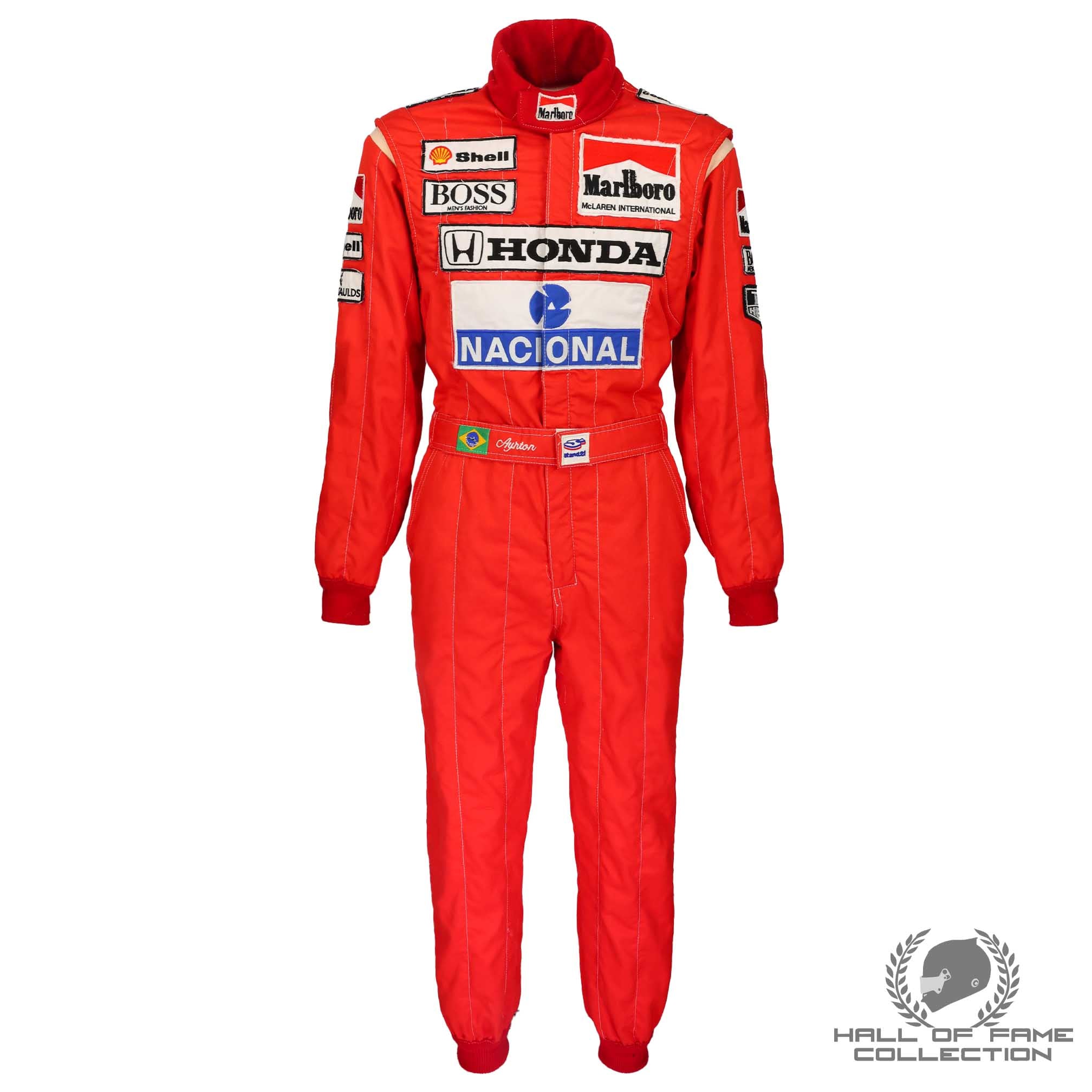1989 Ayrton Senna World Constructor Championship Season Original McLaren F1 Suit - LV