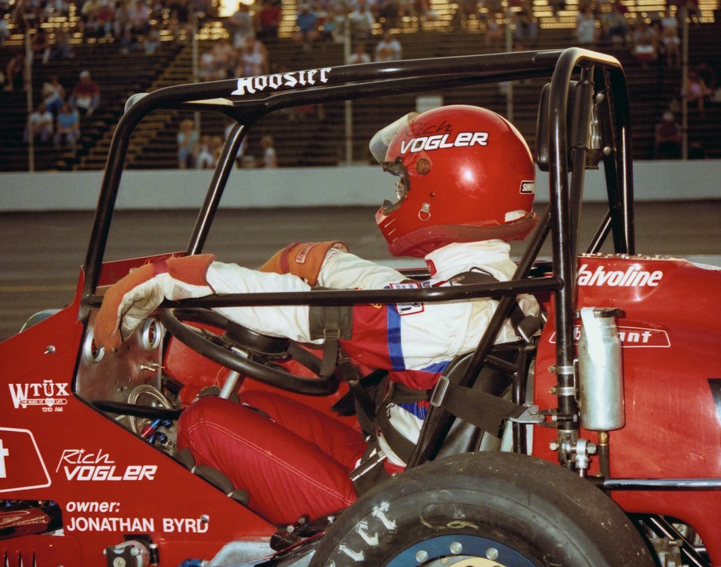 1986 Rich Vogler Race Used Indy 500, Sprint and Midget Simpson Helmet