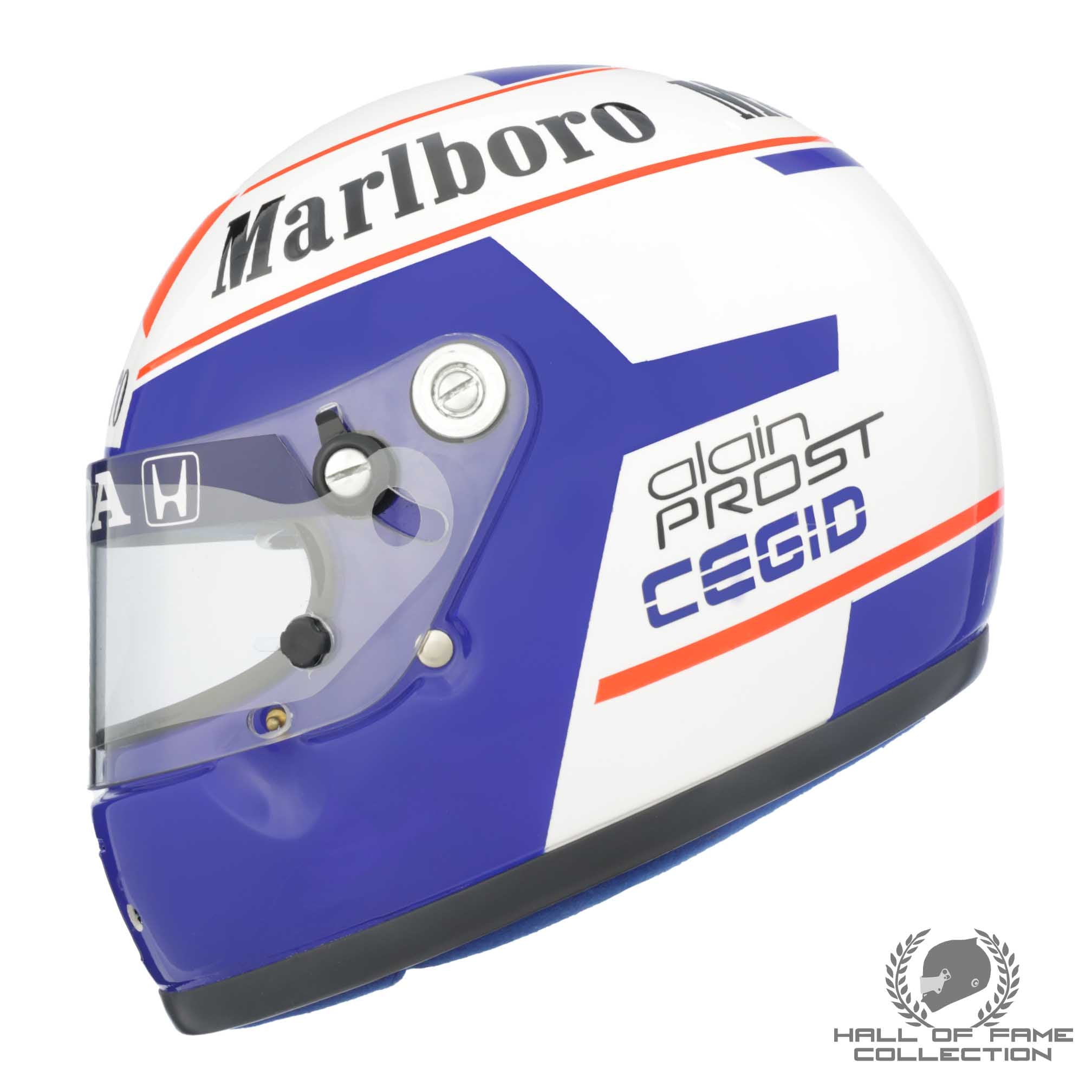 1989 Alain Prost World Championship Replica McLaren F1 Helmet