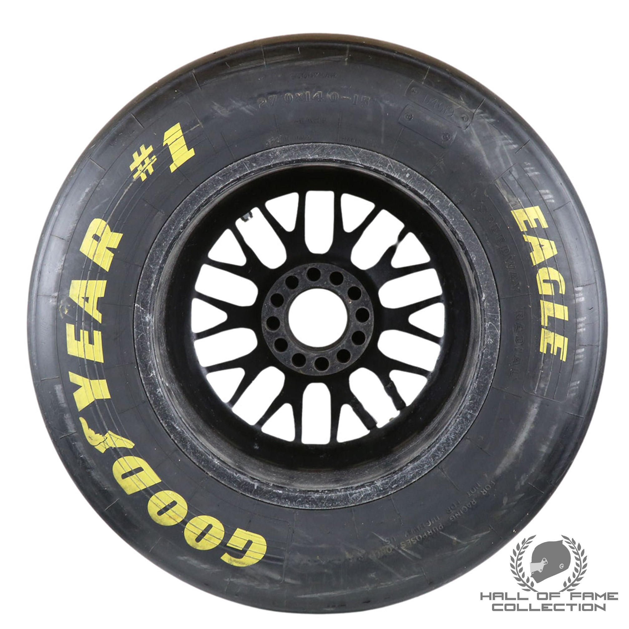 1990'S IndyCar BBS Rear Wheel And Goodyear Race Tire