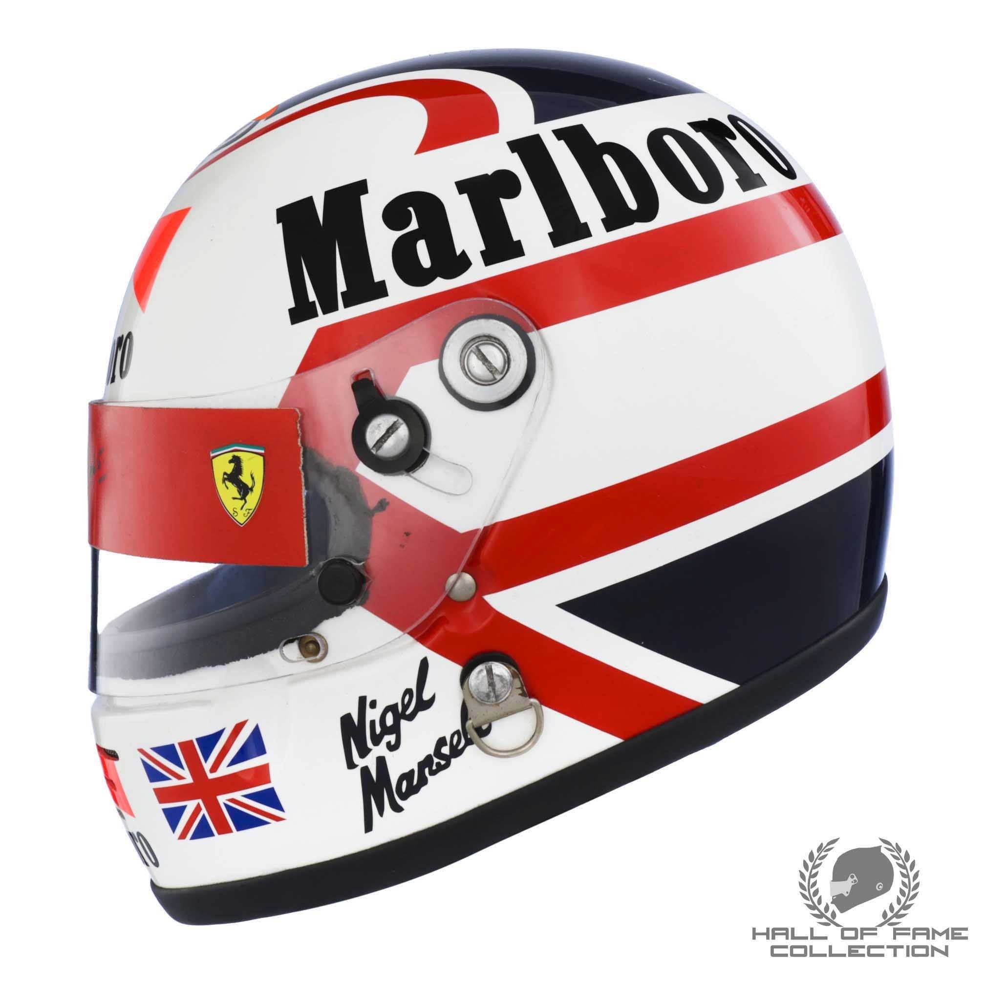 希少‼️1/1 実物大 ナイジェル•マンセル F1 ヘルメット コレクションに‼️ 希少‼️1/1 実物大 ナイジェル•マンセル F1 ヘルメット