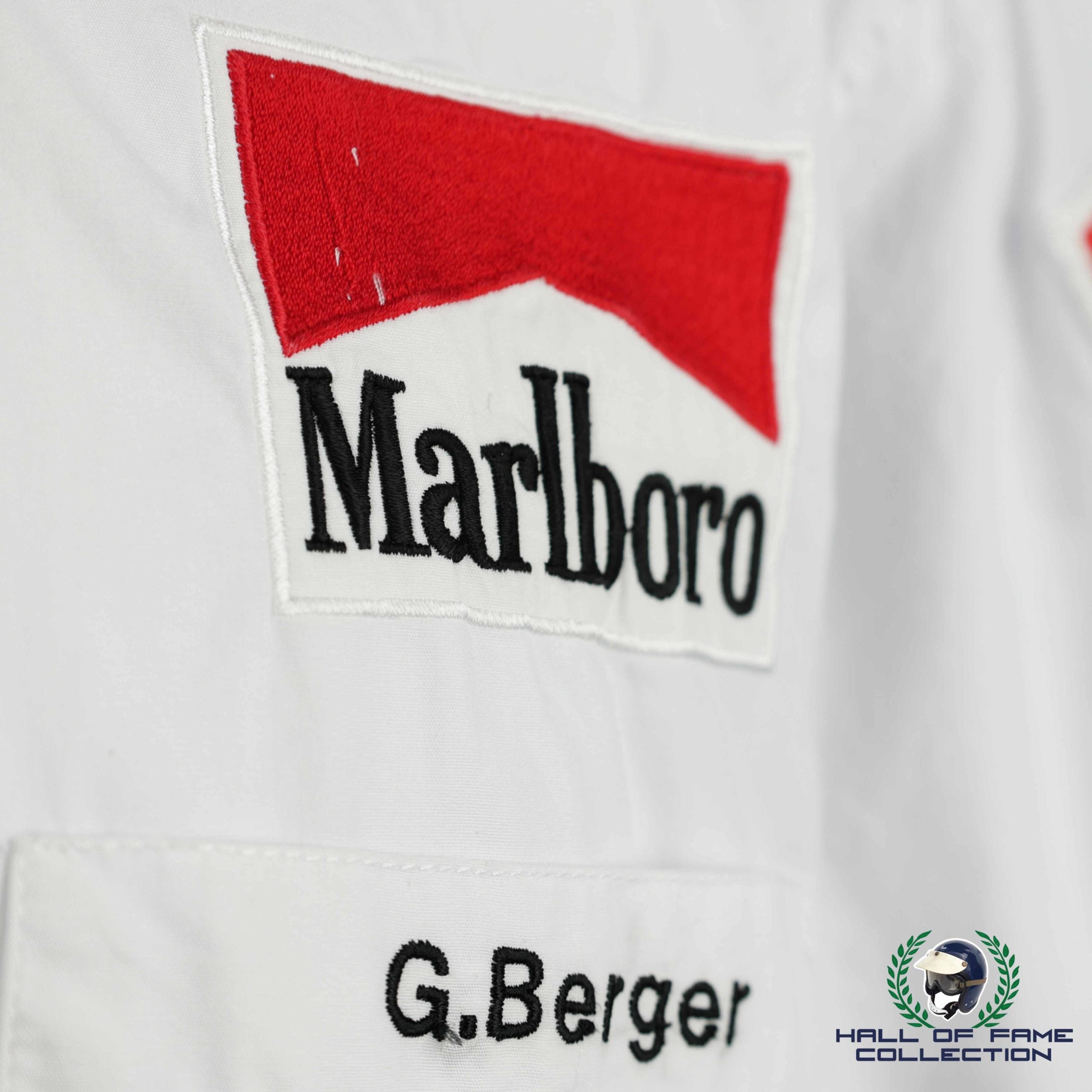 1994/95 Gerhard Berger Original Marlboro Scuderia Ferrari Personal Worn F1 Shirt