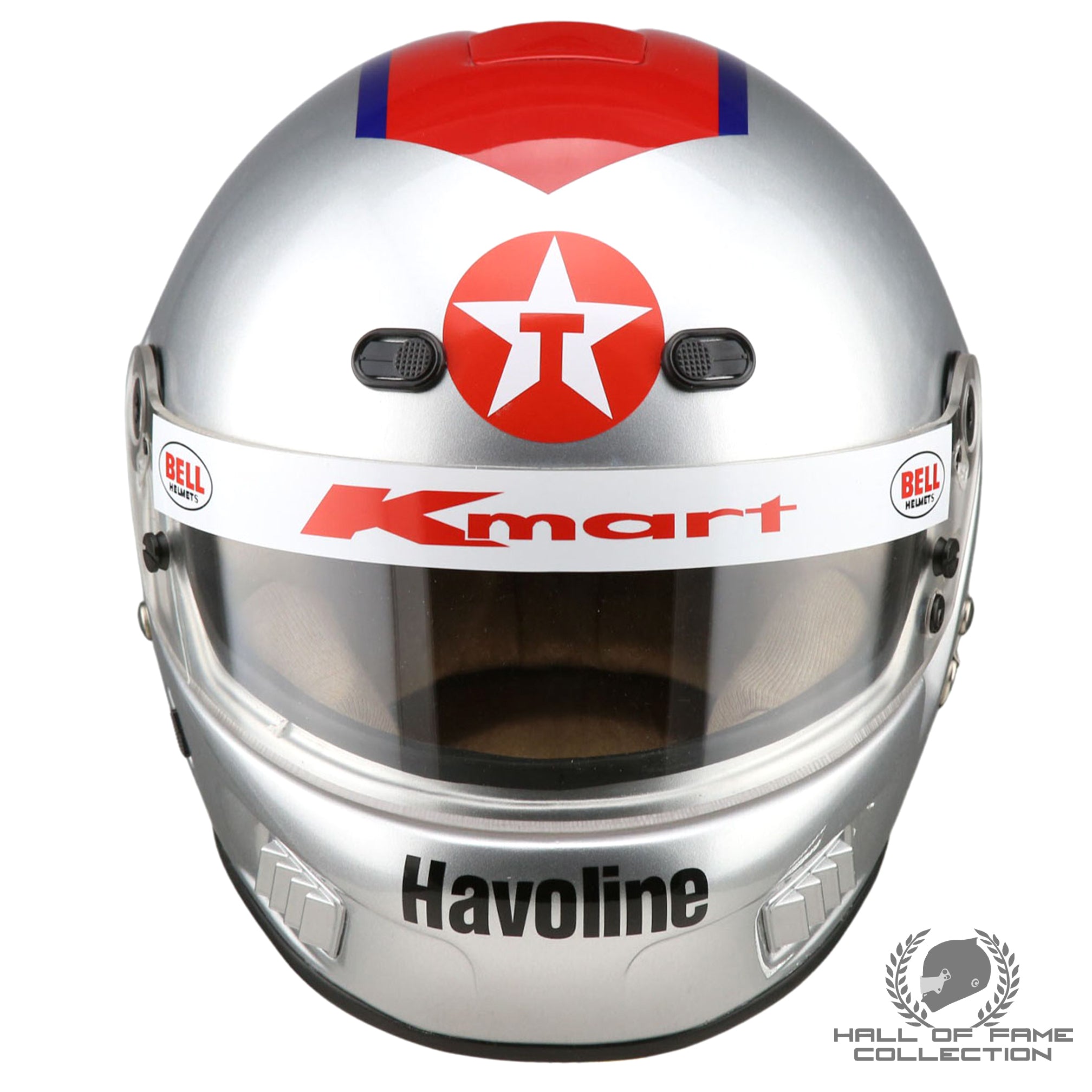 1991 Mario Andretti Signed Bell AFX1 Newman Haas Racing IndyCar Replic