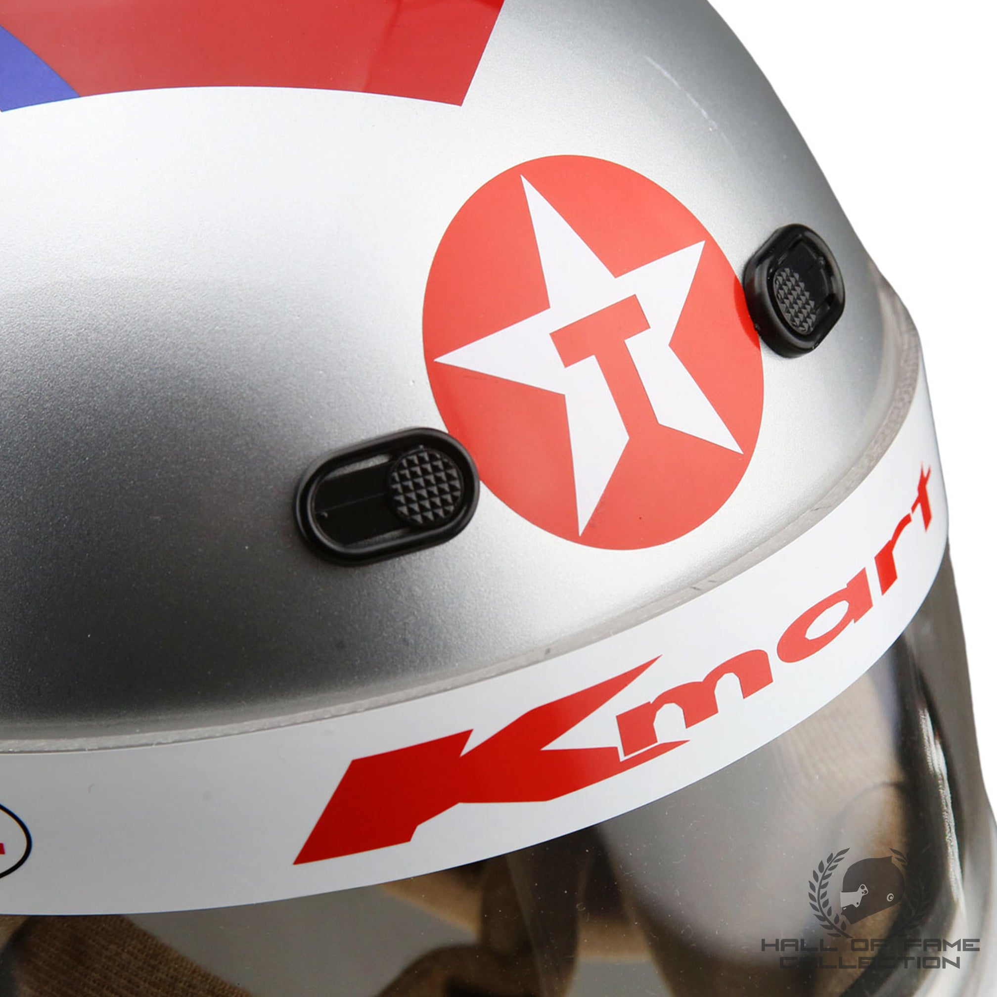 1991 Mario Andretti Signed Bell AFX1 Newman Haas Racing IndyCar Replic