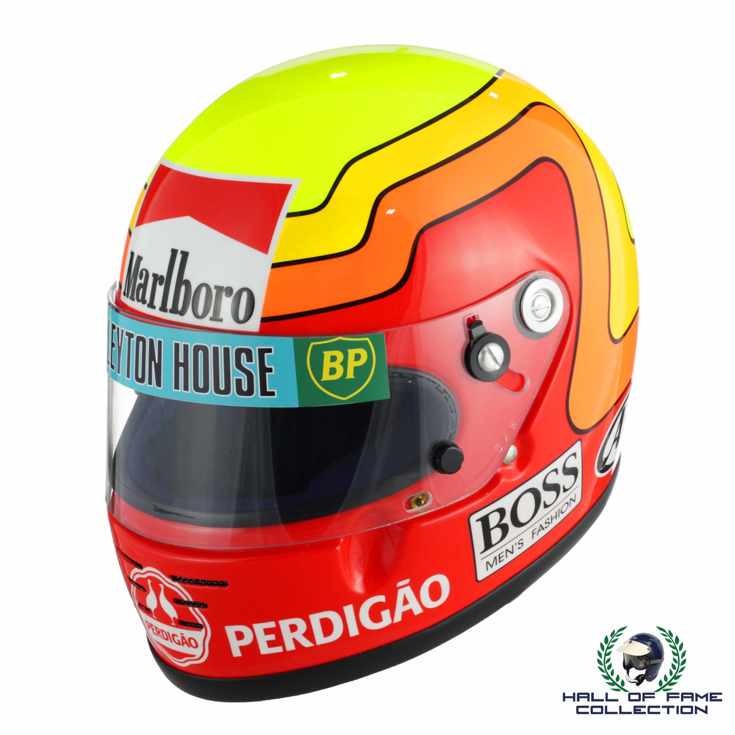 1991 Mauricio Gugelmin Leyton House Arai GP2 Replica F1 Helmet