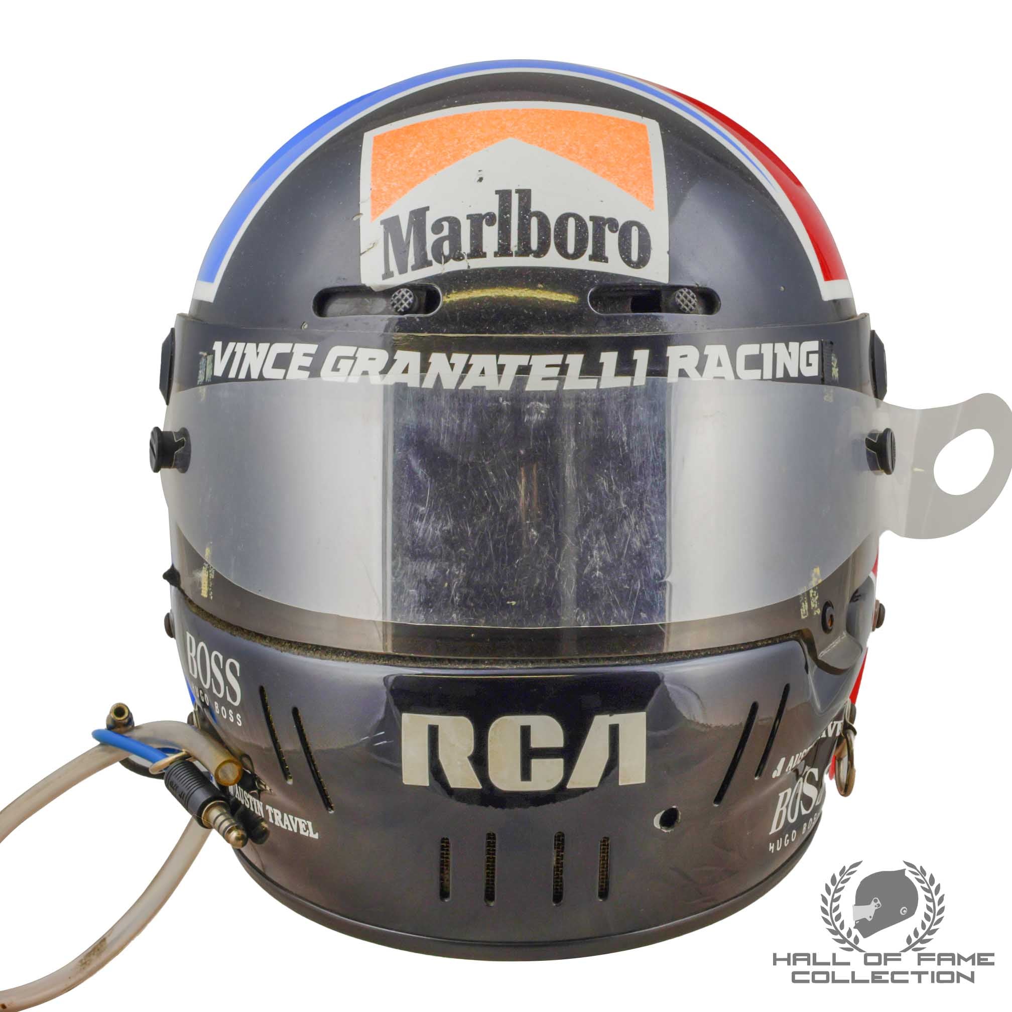1991 Arie Luyendyk Signed Race Used Granatelli Racing IndyCar Helmet
