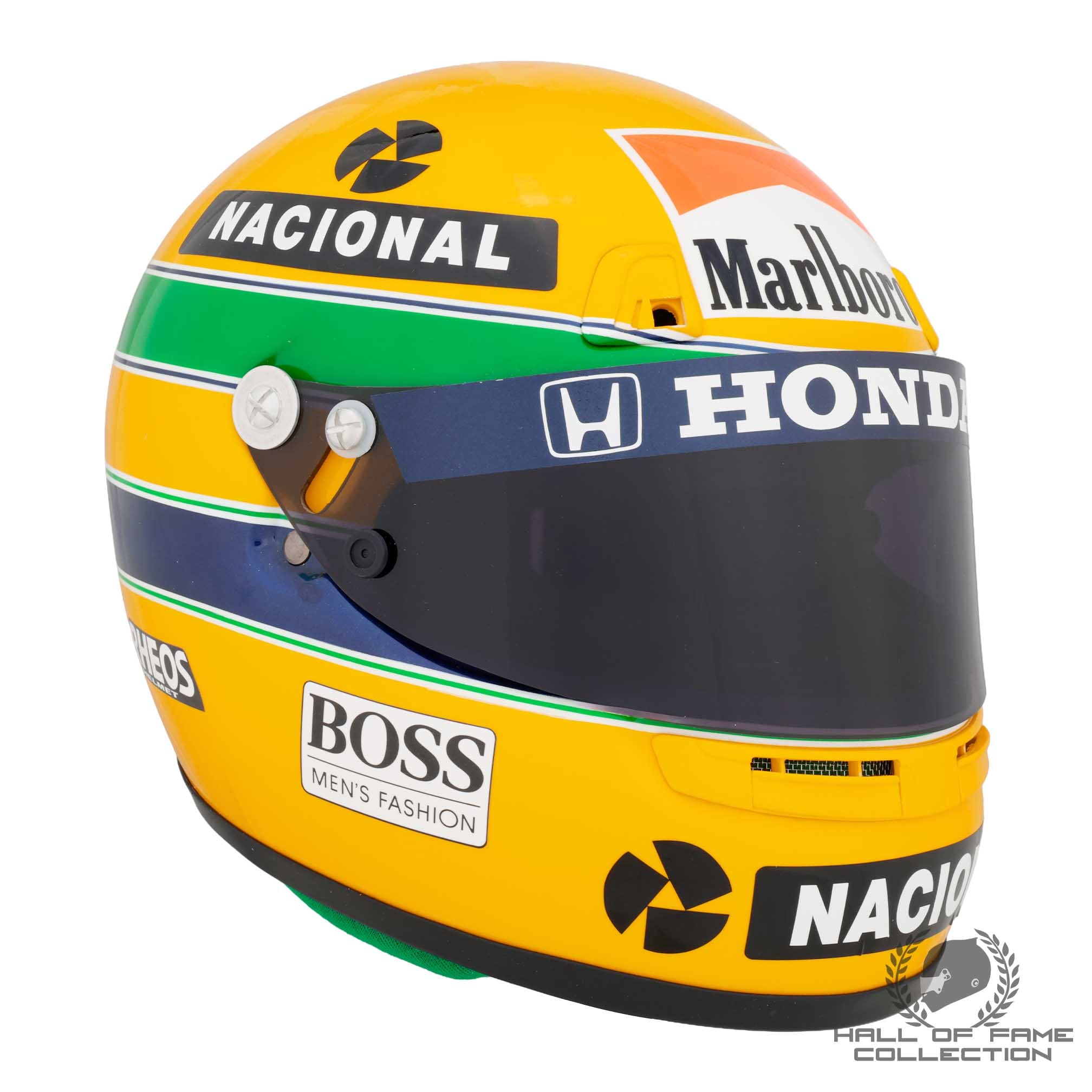 1991 Ayrton Senna 3rd F1 World Championship Replica Rheos McLaren F1 Helmet