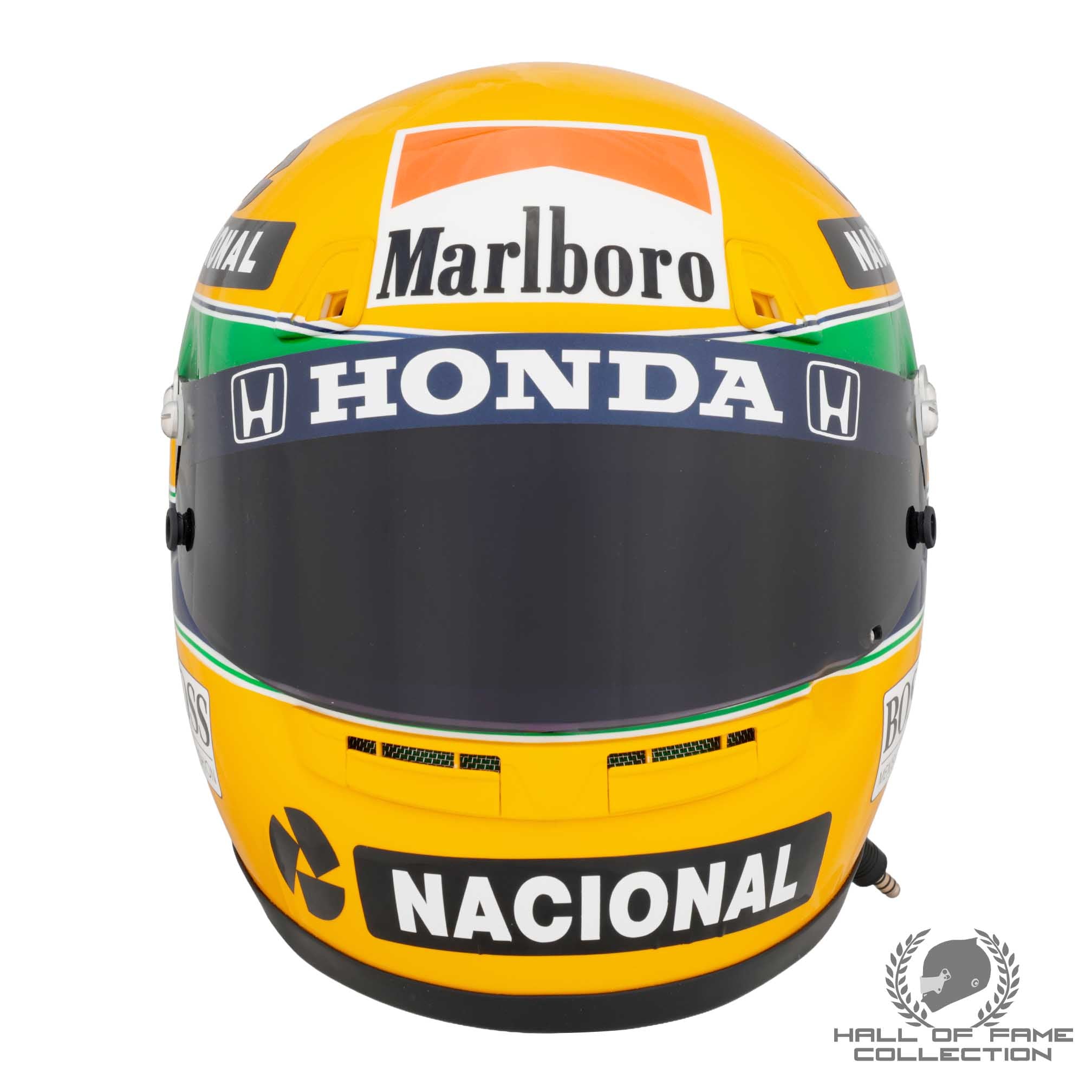 1991 Ayrton Senna 3rd F1 World Championship Replica Rheos McLaren F1 Helmet