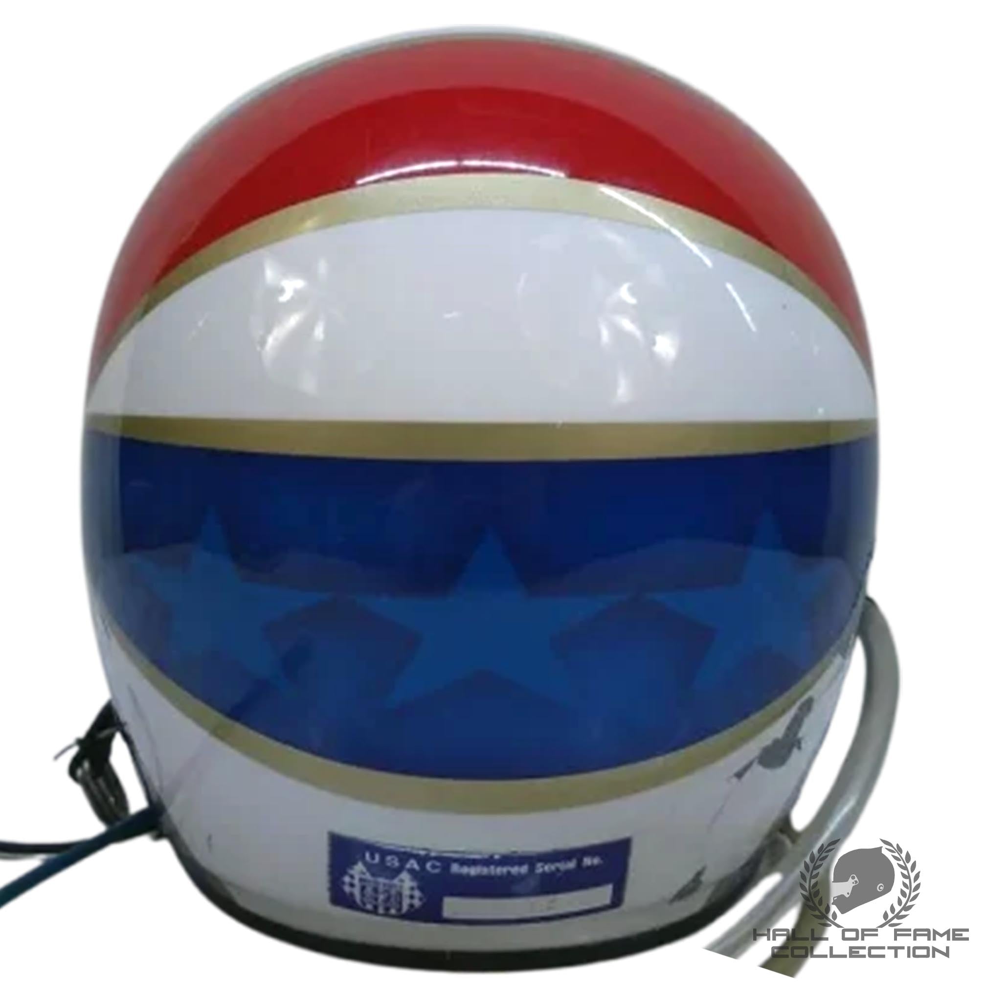 1991 Eddie Cheever Signed Race Used Chip Ganassi Racing IndyCar Helmet