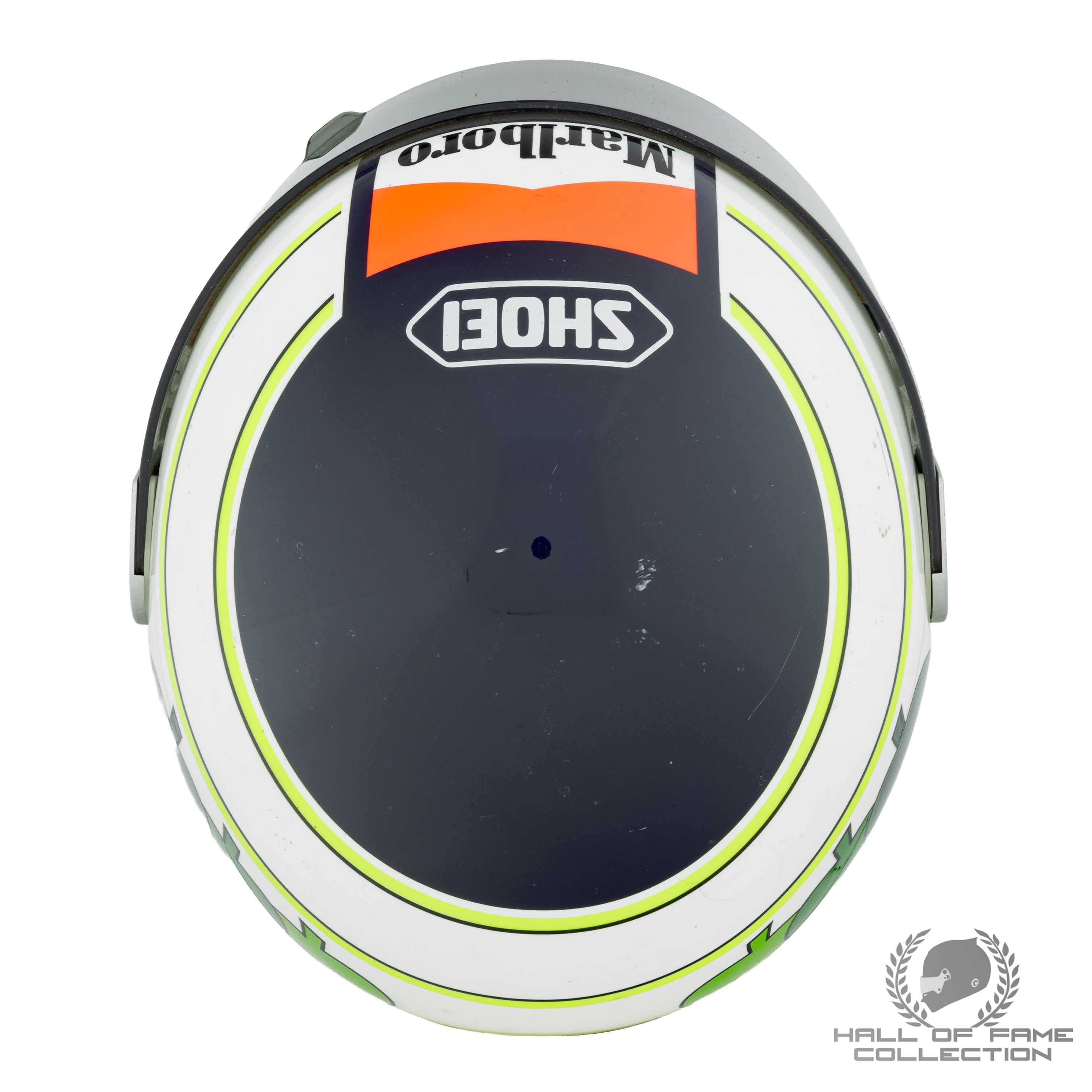 1990 Stefan Johansson Onyx Grand Prix F1 Shoei Helmet